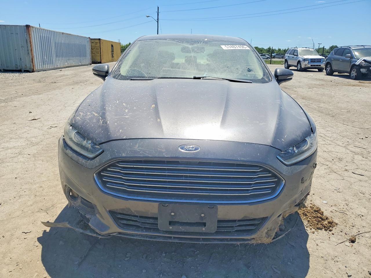 2015 Ford Fusion Se Gray vin: 3FA6P0HD5FR276220