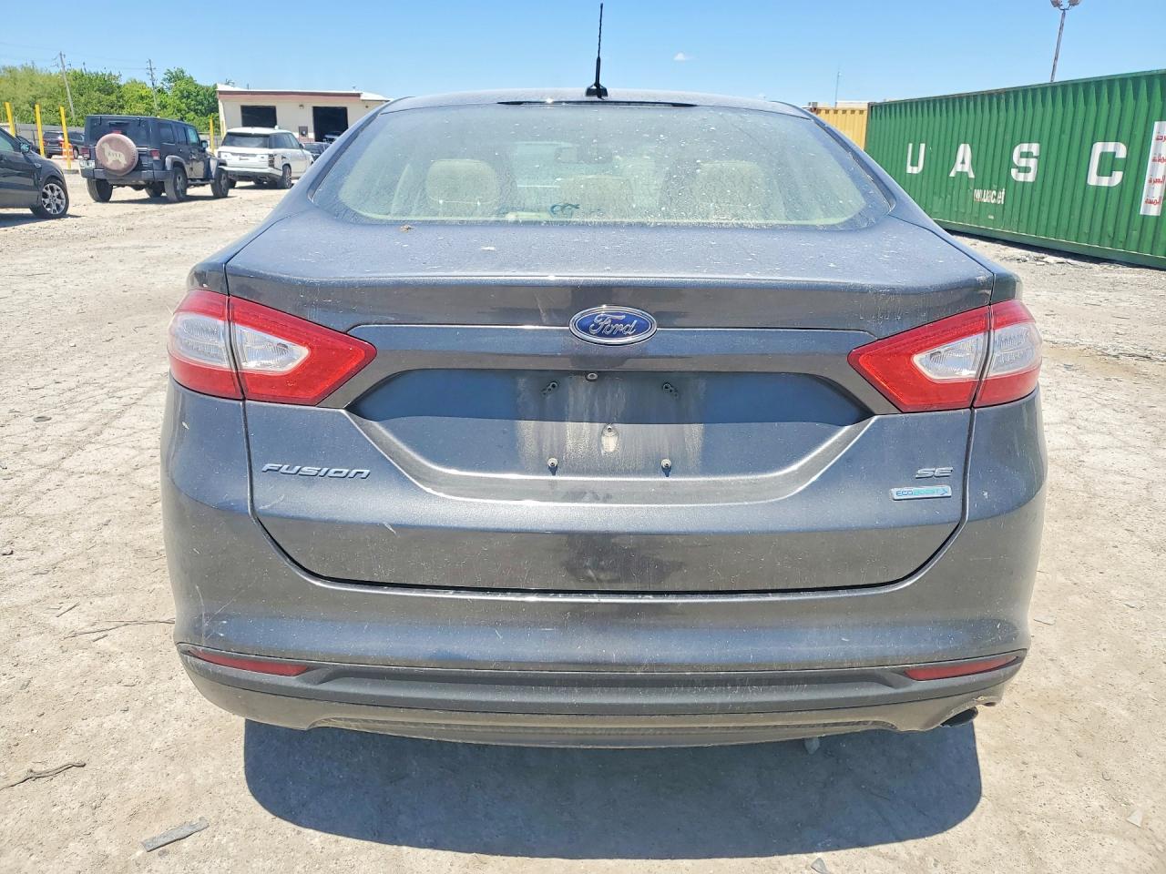 2015 Ford Fusion Se Gray vin: 3FA6P0HD5FR276220