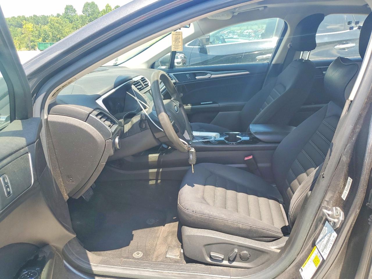 2015 Ford Fusion Se Gray vin: 3FA6P0HD5FR281496