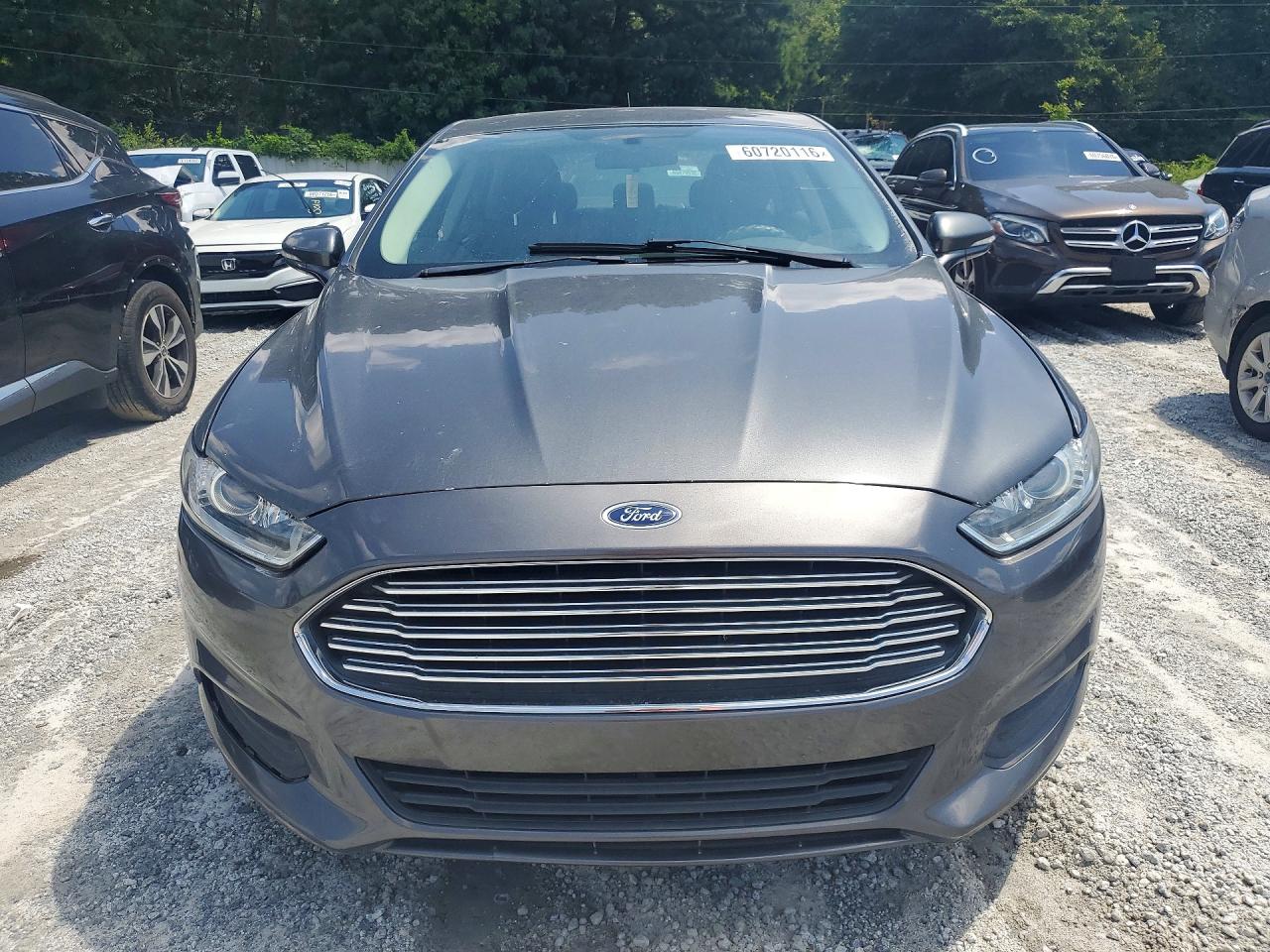 2015 Ford Fusion Se Gray vin: 3FA6P0HD5FR281496