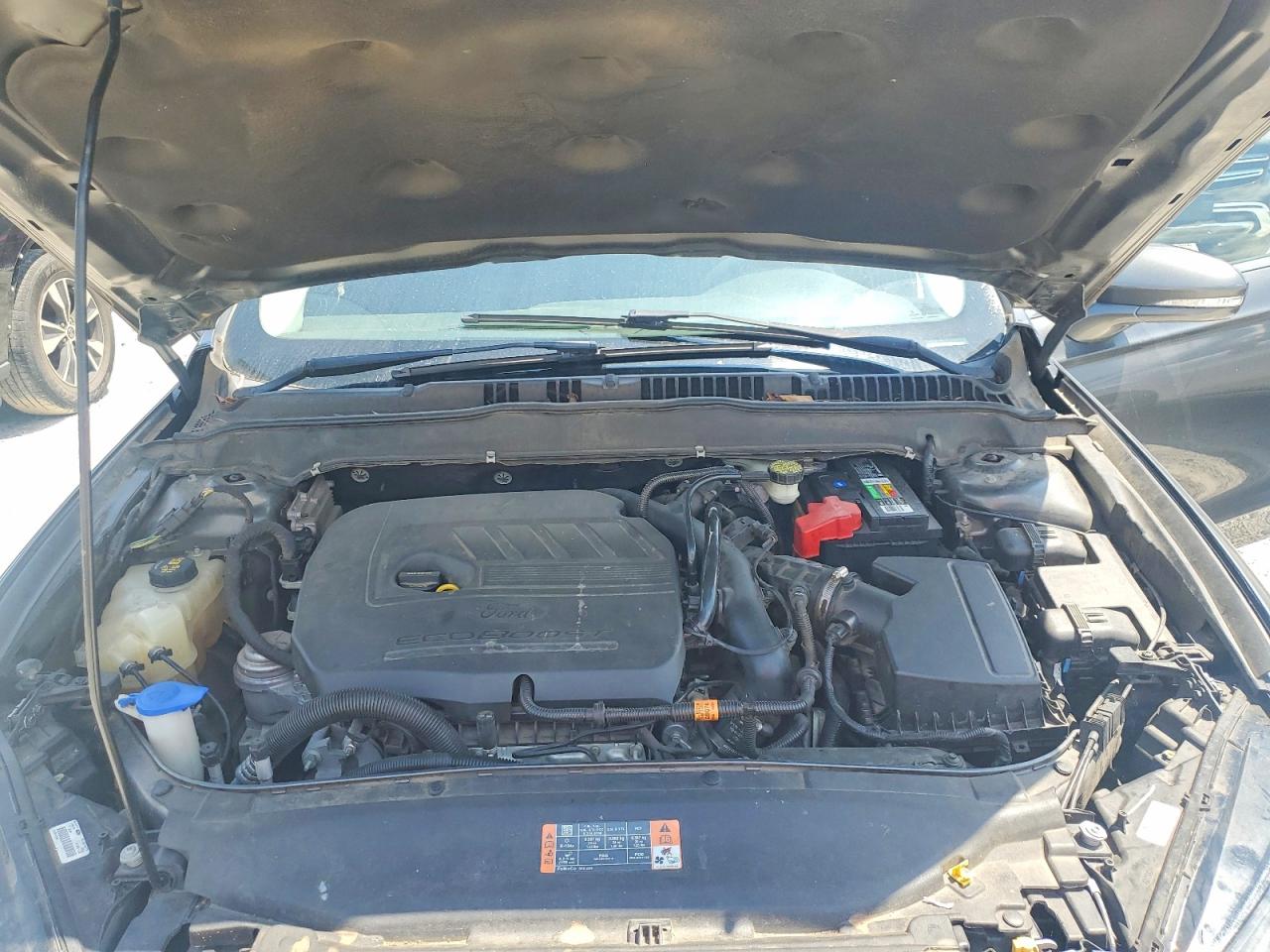 2015 Ford Fusion Se Gray vin: 3FA6P0HD5FR281496