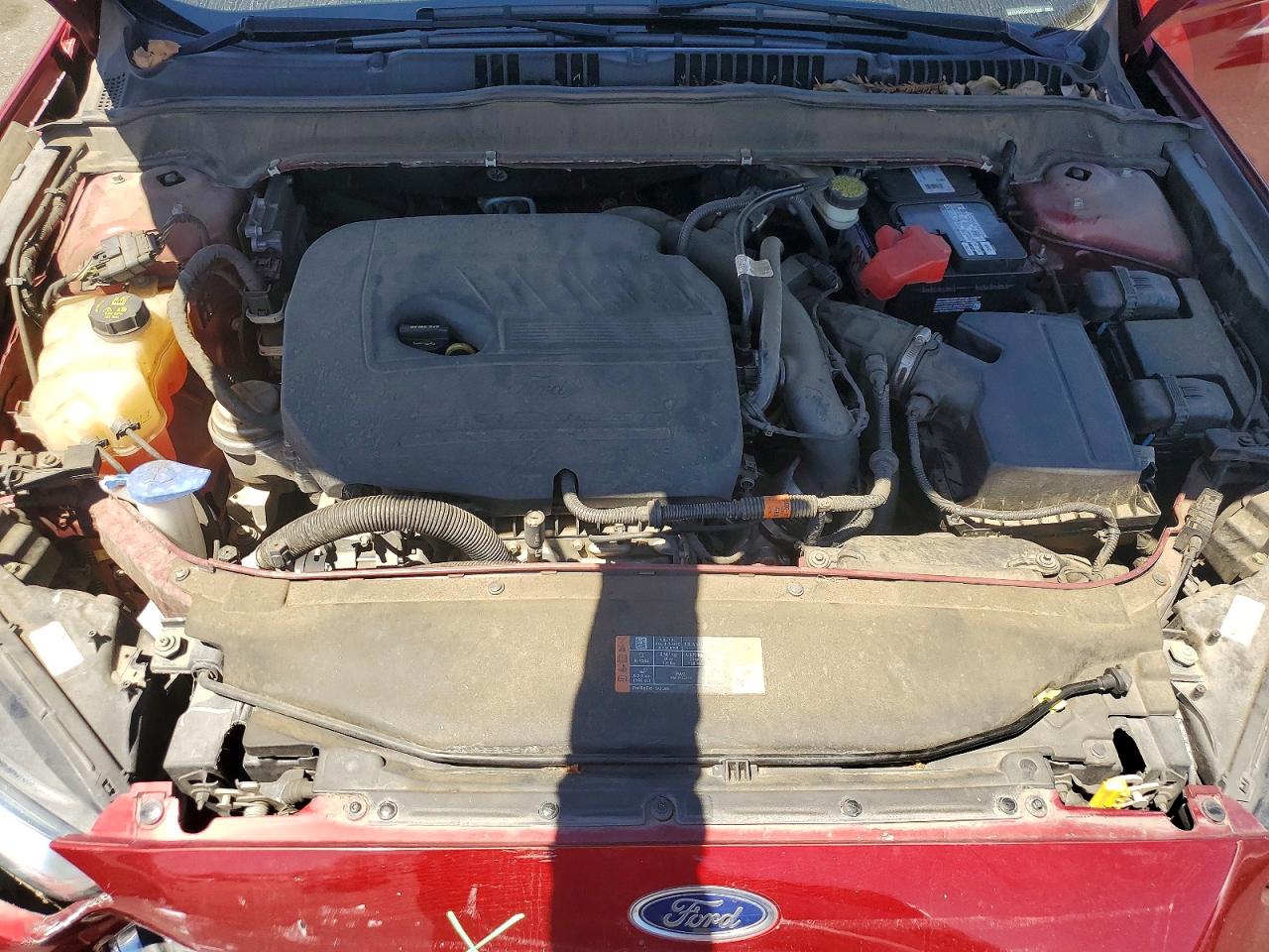 2015 Ford Fusion Se Red vin: 3FA6P0HD5FR281806