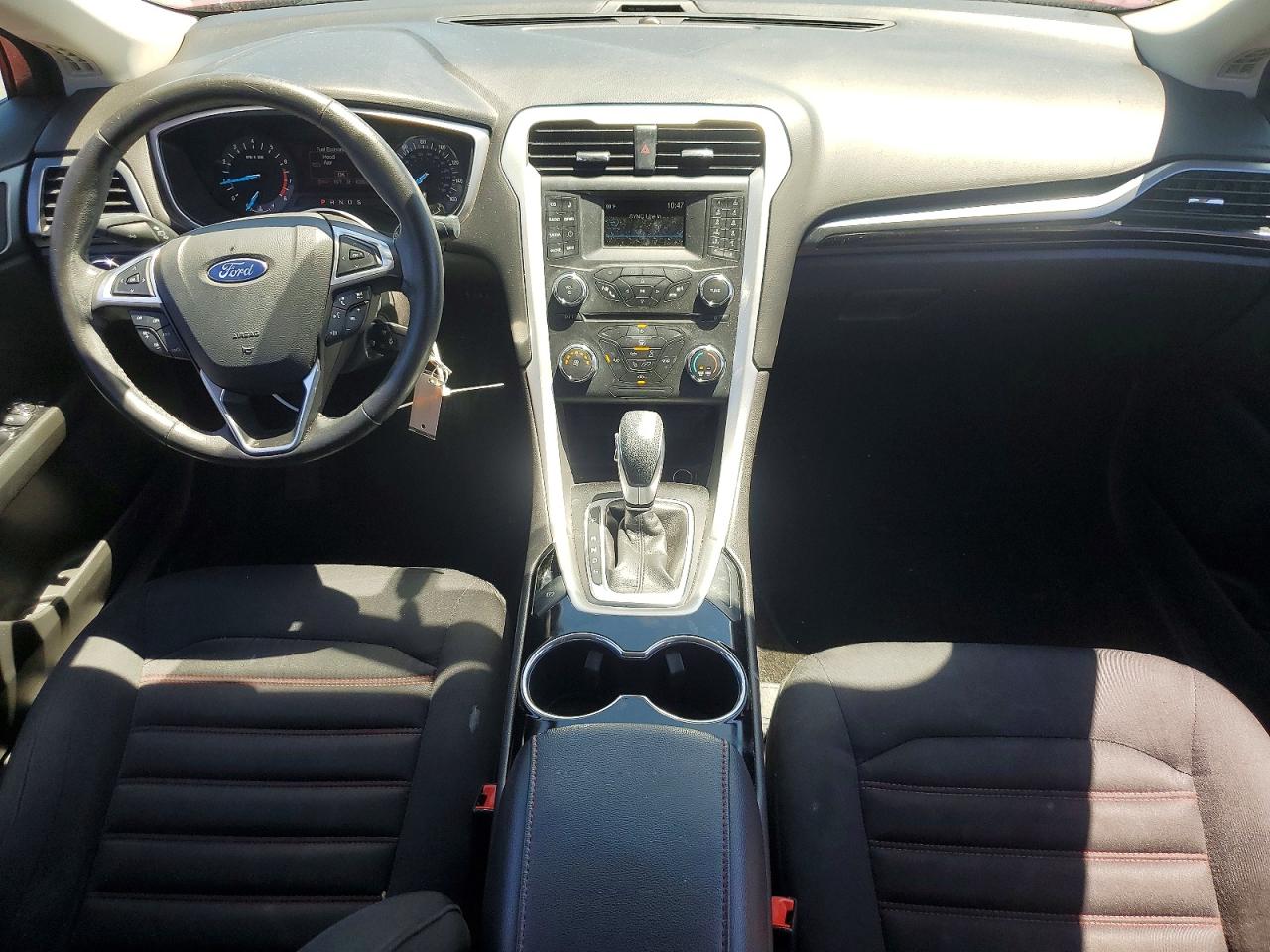 2015 Ford Fusion Se Red vin: 3FA6P0HD5FR281806