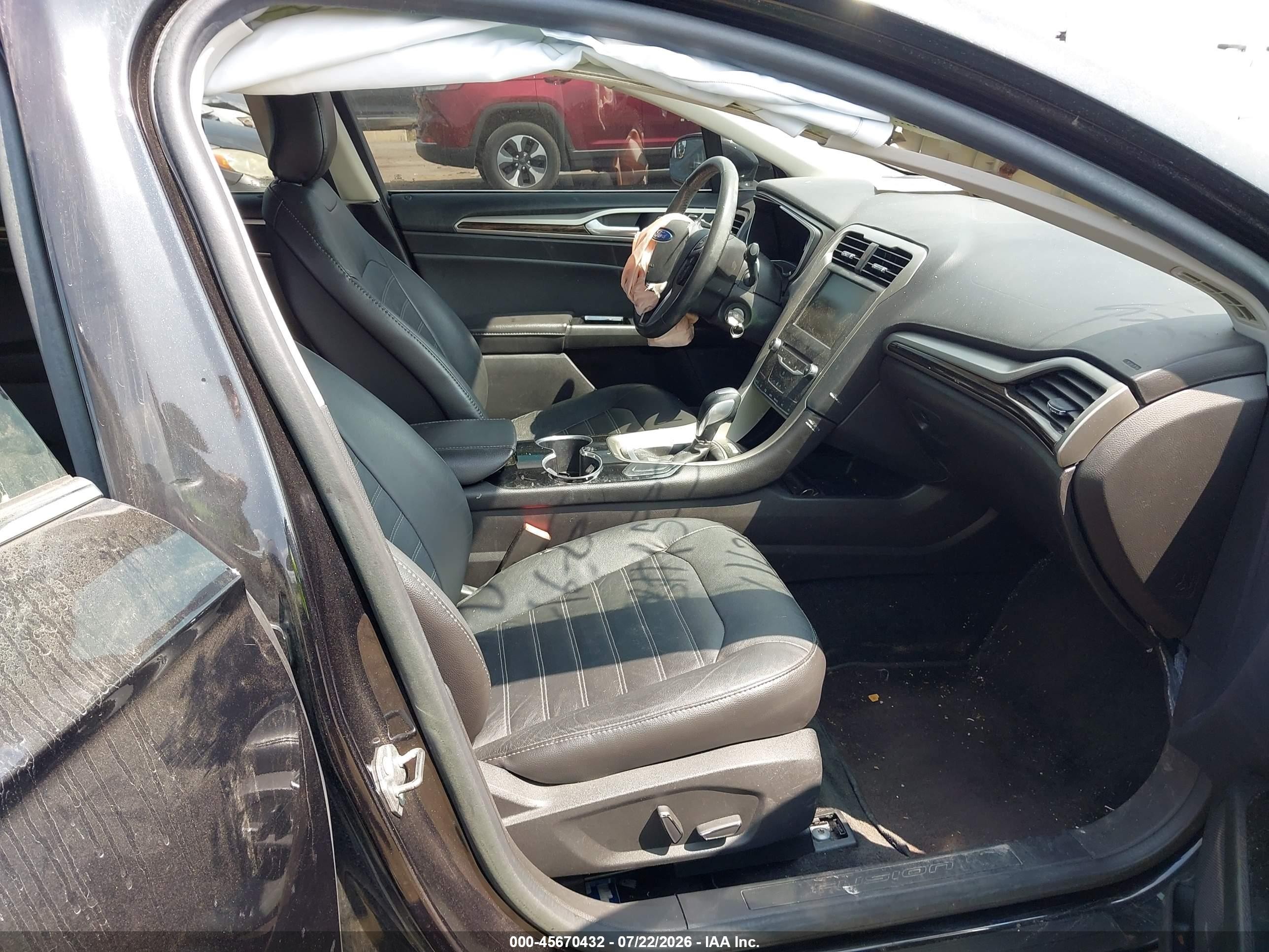 2015 Ford Fusion Se Black vin: 3FA6P0HD5FR291624