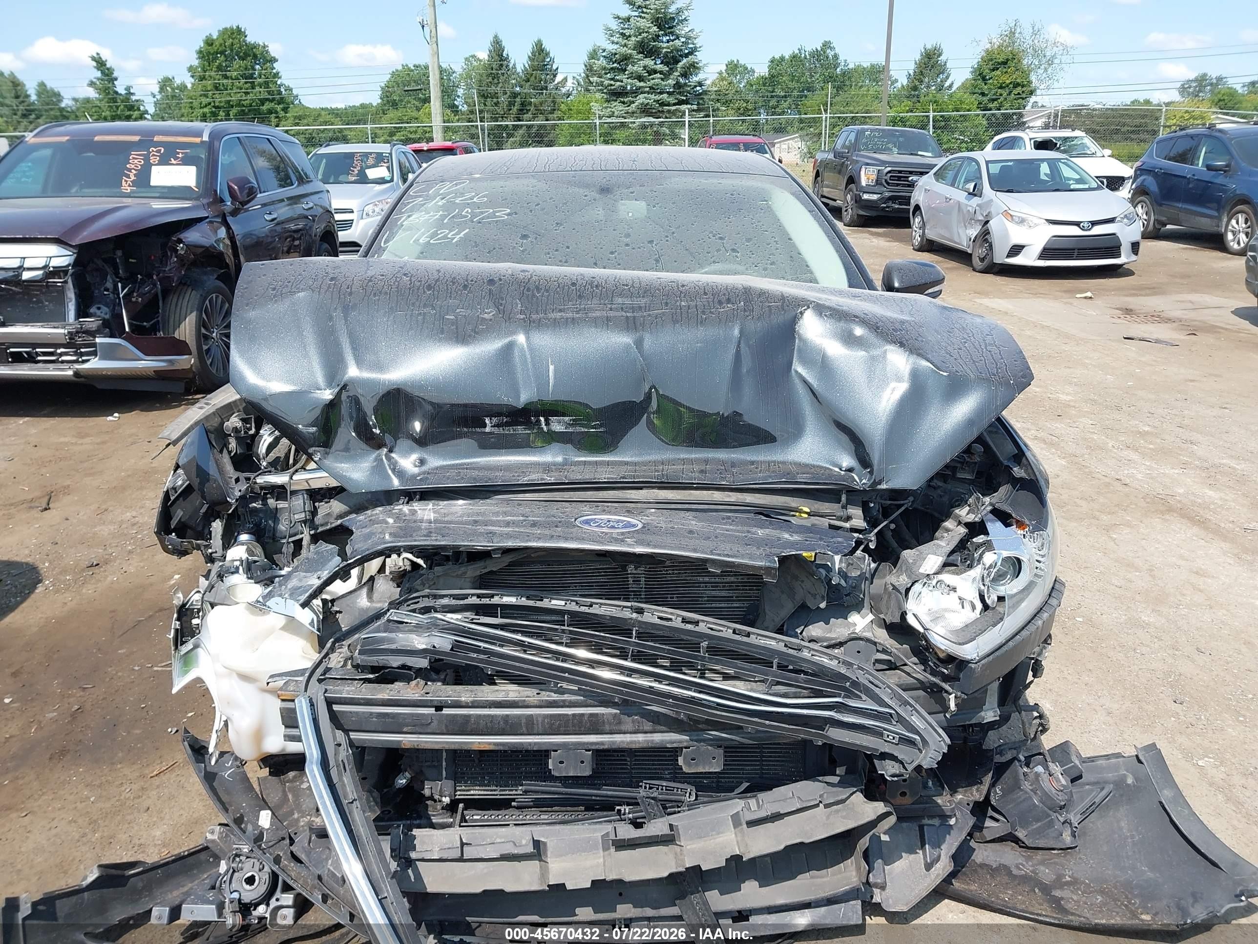 2015 Ford Fusion Se Black vin: 3FA6P0HD5FR291624
