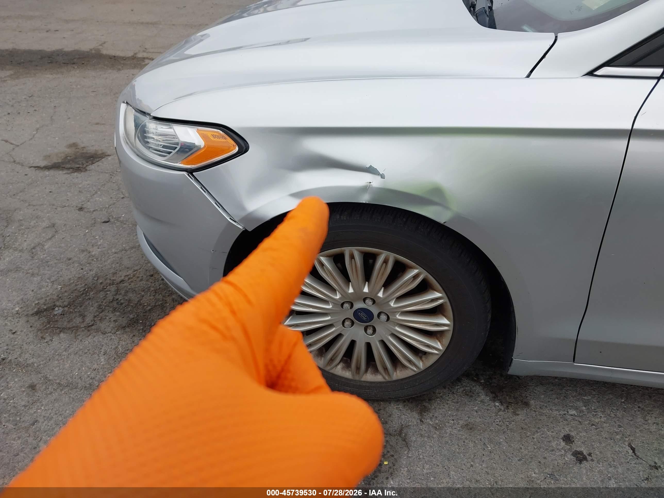 2015 Ford Fusion Se Silver vin: 3FA6P0HD5FR306087