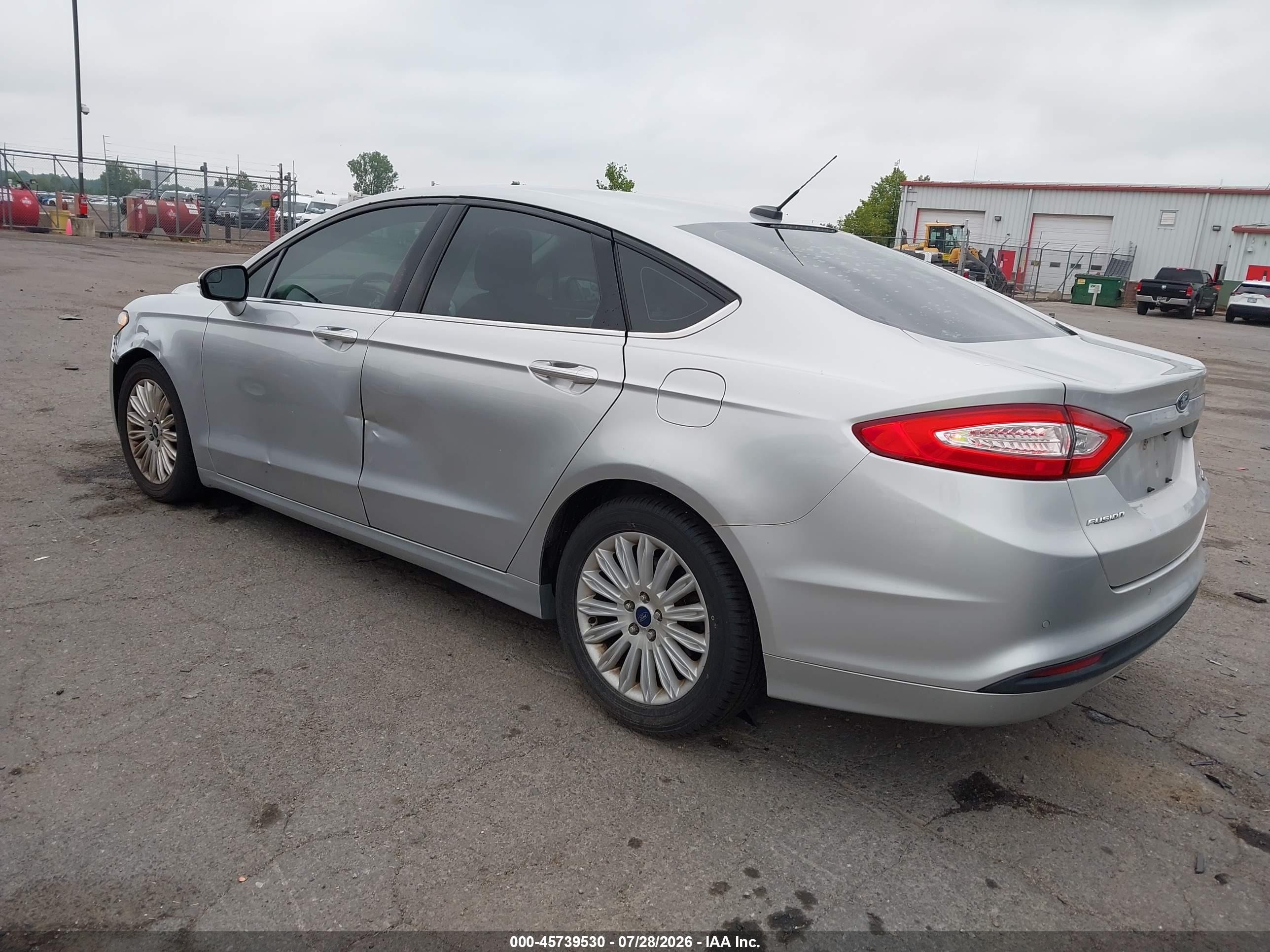 2015 Ford Fusion Se Silver vin: 3FA6P0HD5FR306087
