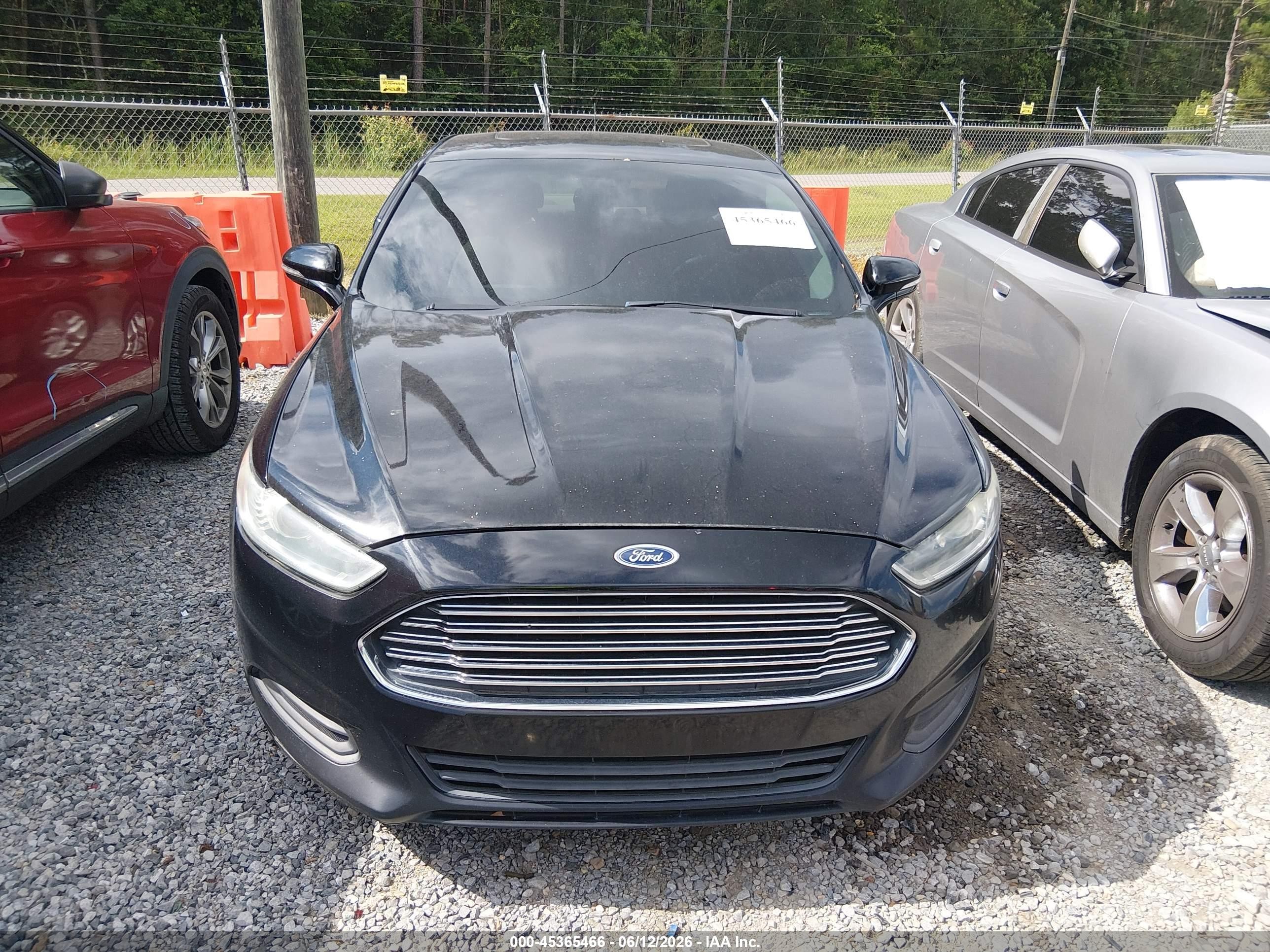 2016 Ford Fusion Se Black vin: 3FA6P0HD5GR350589
