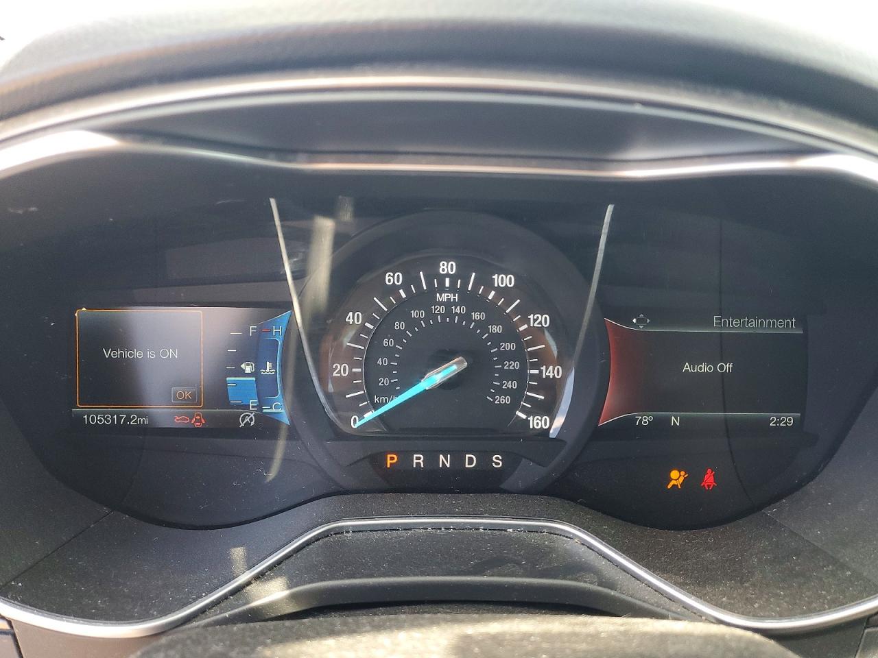 2017 Ford Fusion Se Blue vin: 3FA6P0HD5HR282957