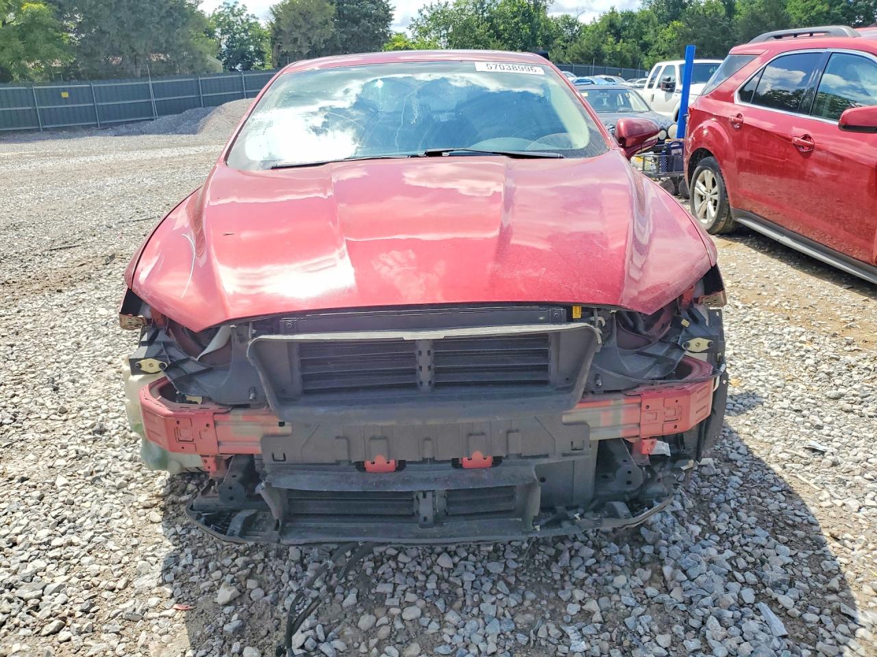 2017 Ford Fusion Se Maroon vin: 3FA6P0HD5HR304049