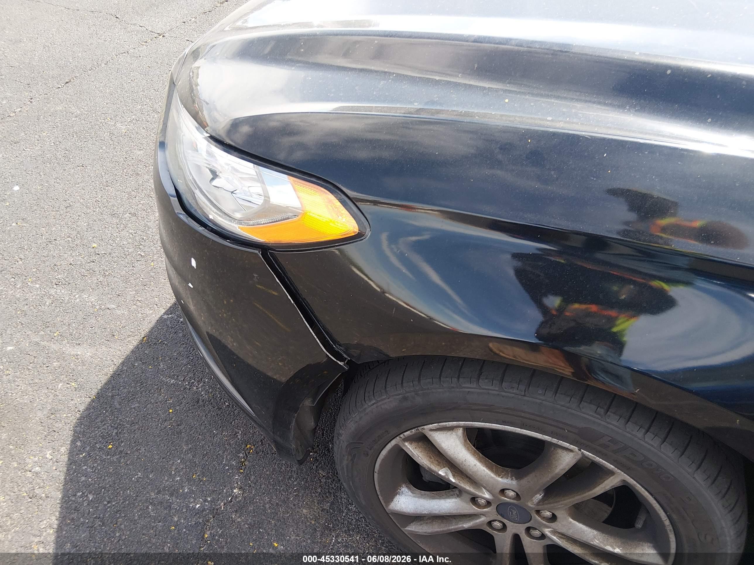 2018 Ford Fusion Se Black vin: 3FA6P0HD5JR253190