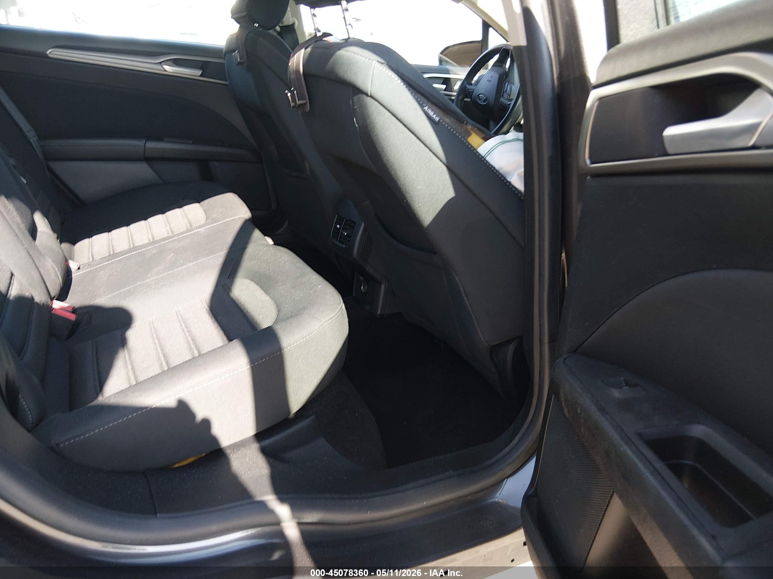 2019 Ford Fusion Se Серый vin: 3FA6P0HD5KR148490