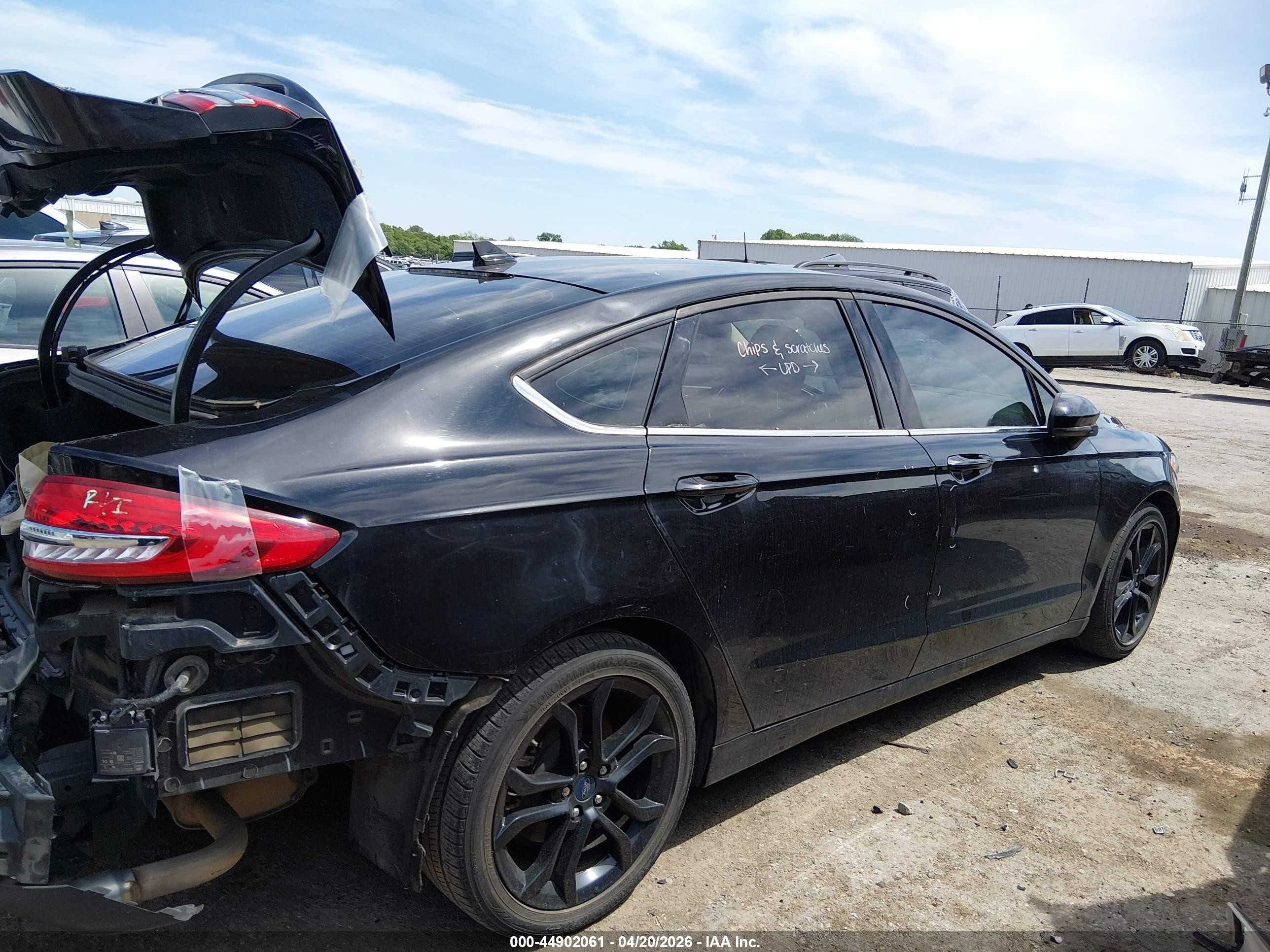2020 Ford Fusion Se Black vin: 3FA6P0HD5LR110937