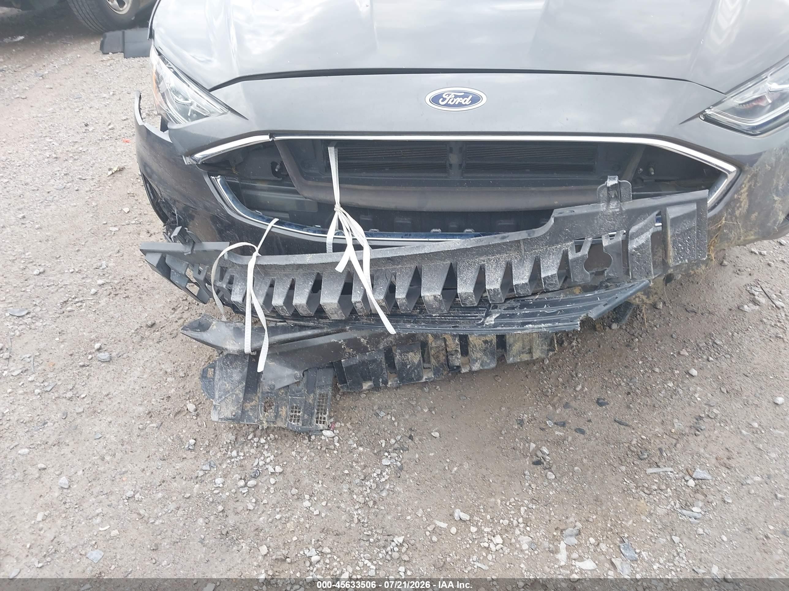 2020 Ford Fusion Se Серый vin: 3FA6P0HD5LR140701