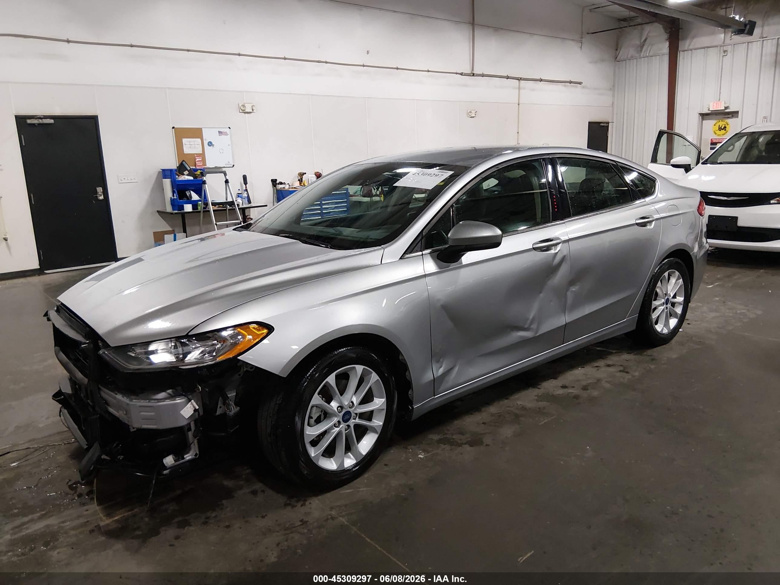 2020 Ford Fusion Se Gray vin: 3FA6P0HD5LR220144