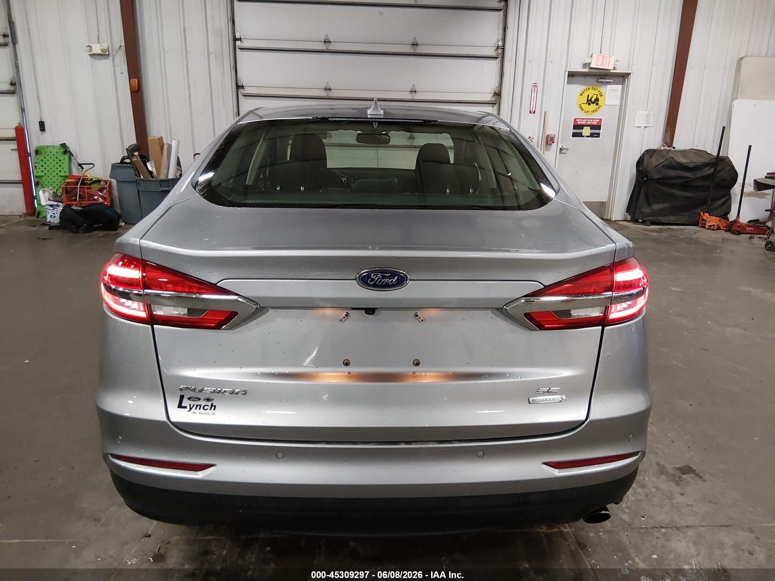 2020 Ford Fusion Se Gray vin: 3FA6P0HD5LR220144