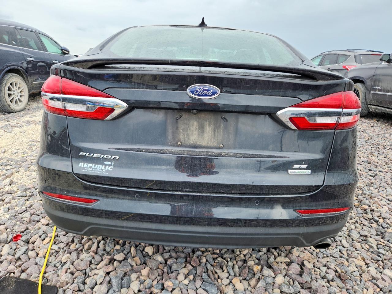 2020 Ford Fusion Se Black vin: 3FA6P0HD5LR233170