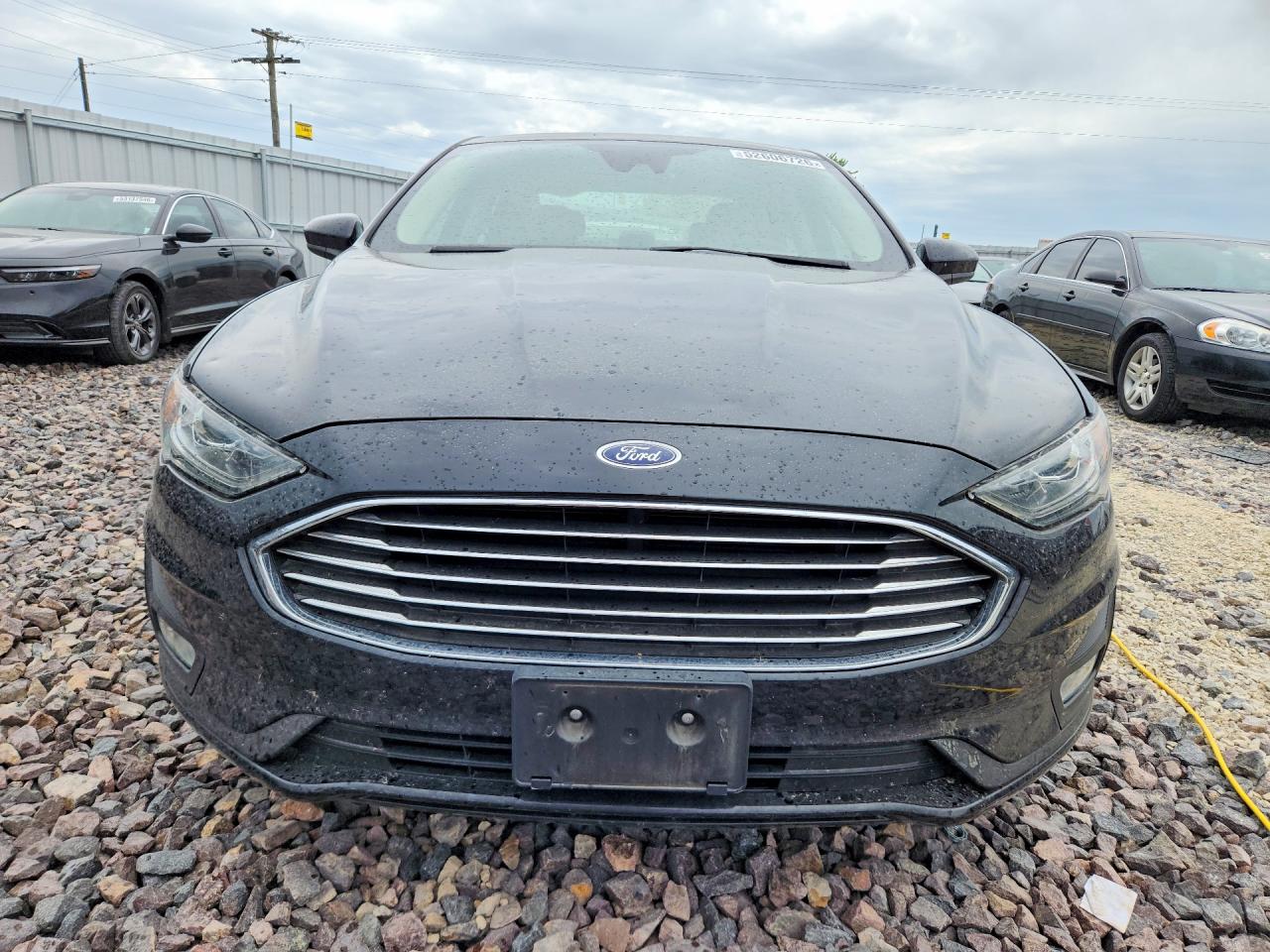 2020 Ford Fusion Se Black vin: 3FA6P0HD5LR233170
