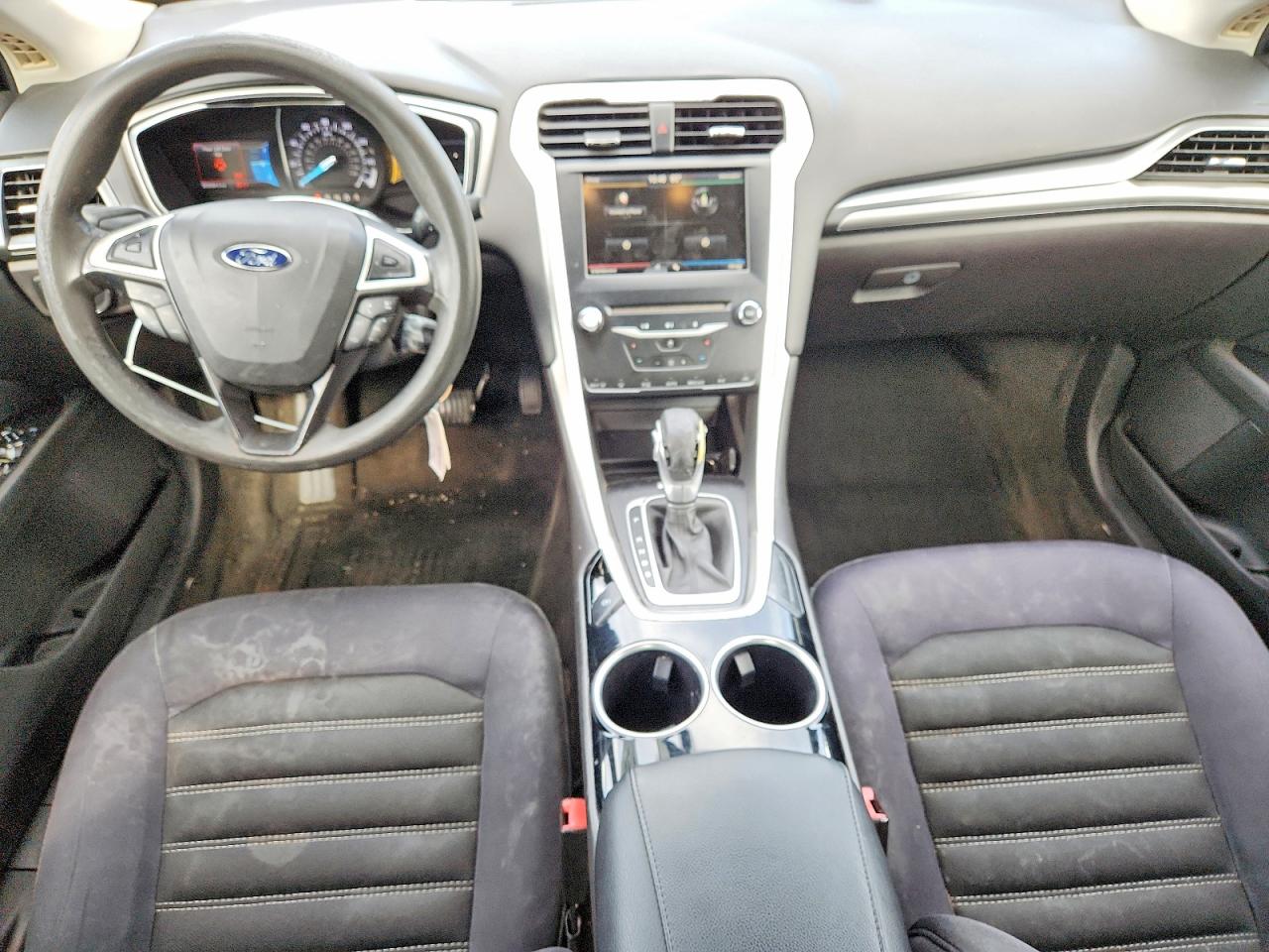 2014 Ford Fusion Se Black vin: 3FA6P0HD6ER130889