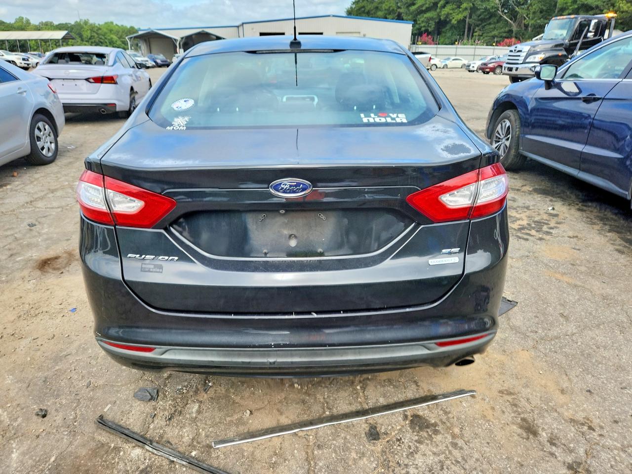 2014 Ford Fusion Se Black vin: 3FA6P0HD6ER130889