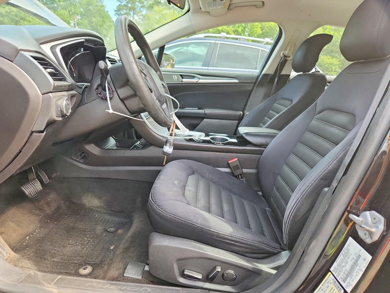 2014 Ford Fusion Se Black vin: 3FA6P0HD6ER130889