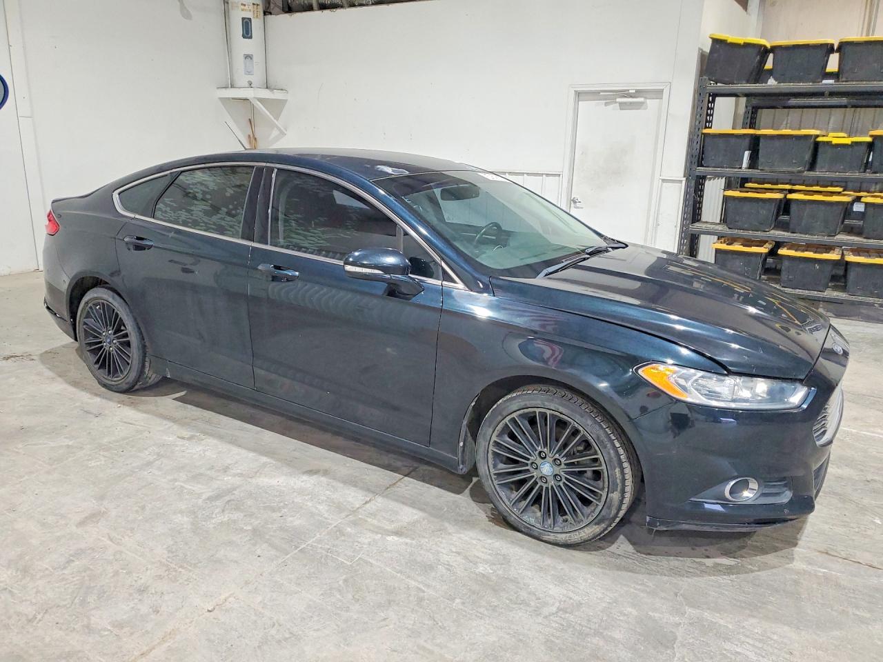 2014 Ford Fusion Se Black vin: 3FA6P0HD6ER149541