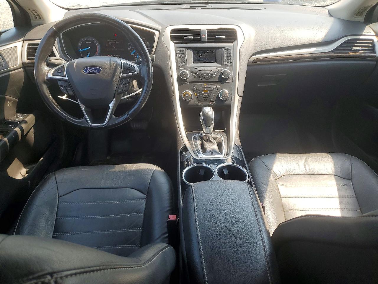 2014 Ford Fusion Se Black vin: 3FA6P0HD6ER152472