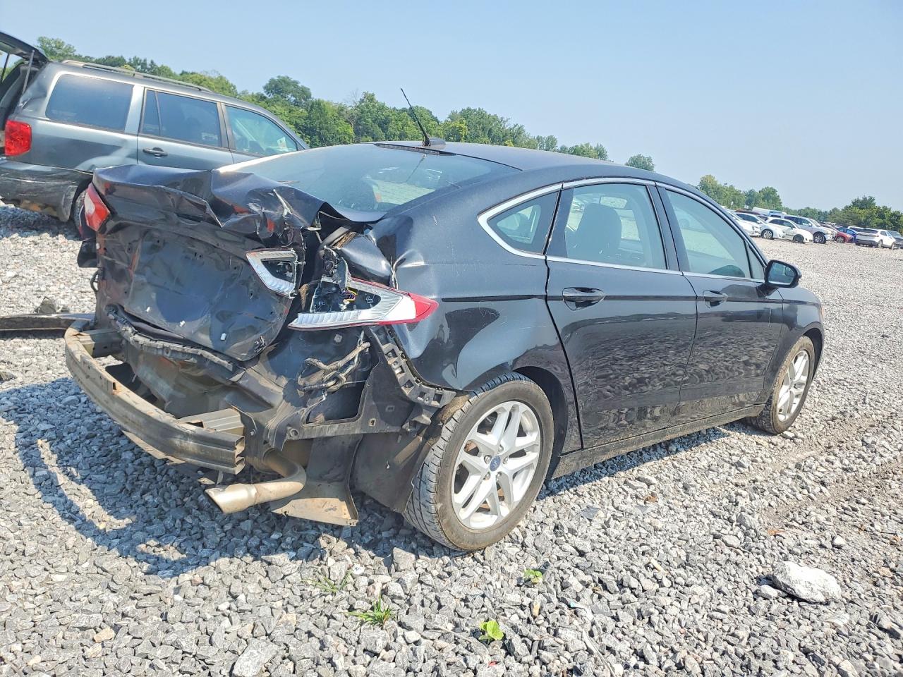 2014 Ford Fusion Se Black vin: 3FA6P0HD6ER152472