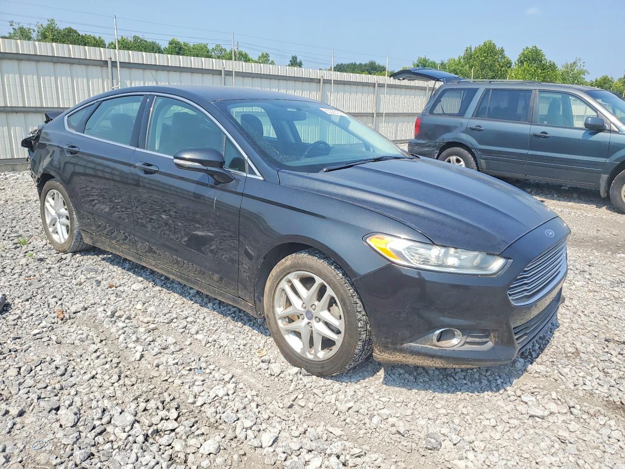 2014 Ford Fusion Se Black vin: 3FA6P0HD6ER152472