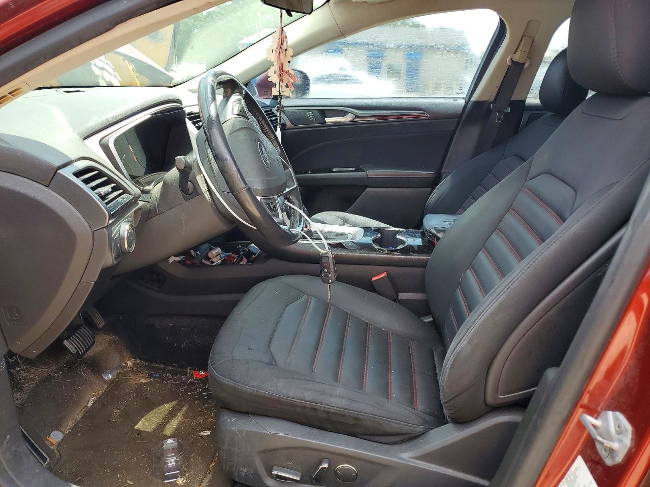 2014 Ford Fusion Se Оранжевый vin: 3FA6P0HD6ER174021