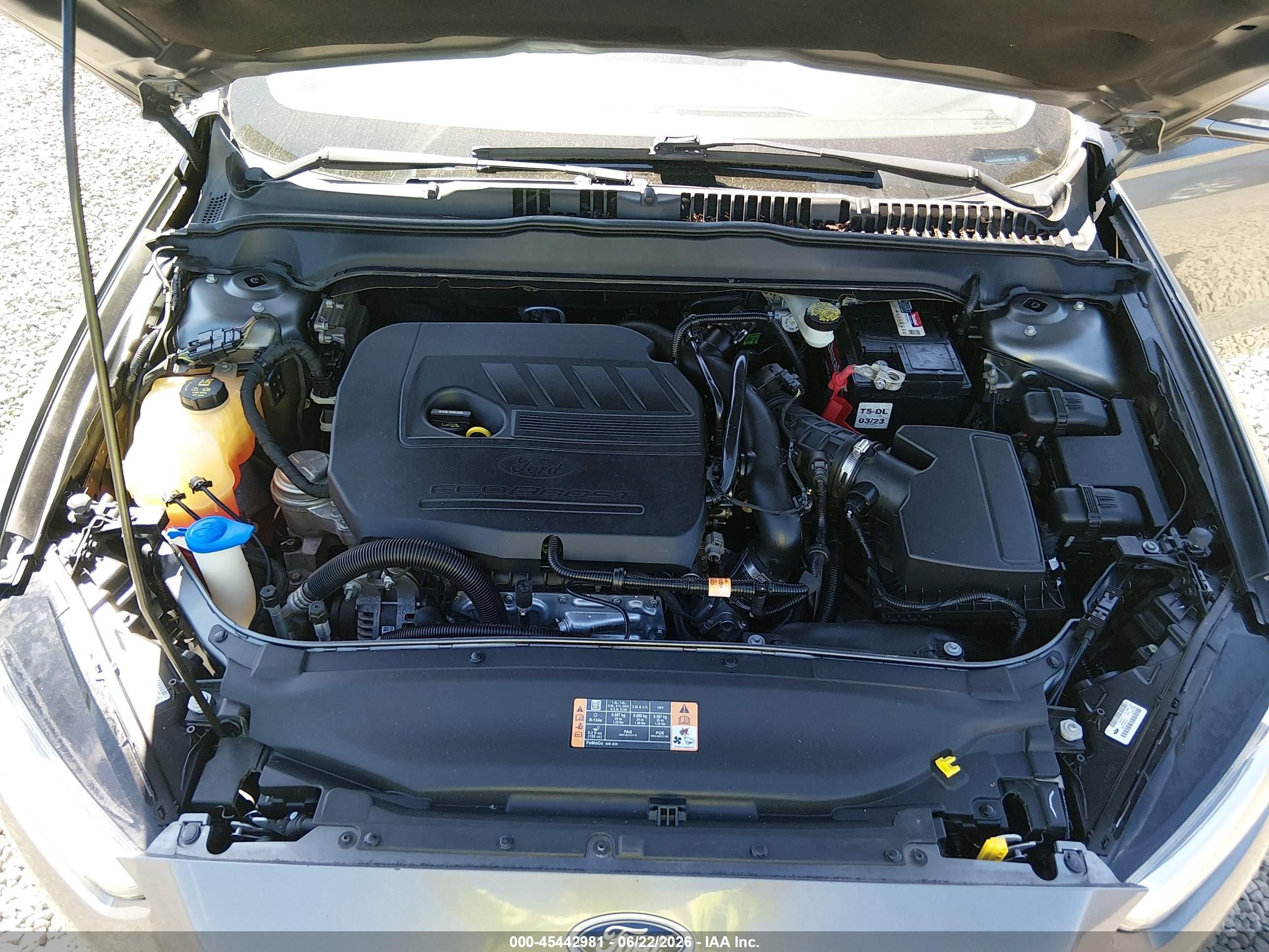 2014 Ford Fusion Se Gray vin: 3FA6P0HD6ER188128