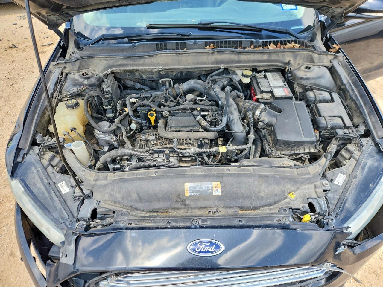 2014 Ford Fusion Se Черный vin: 3FA6P0HD6ER201878