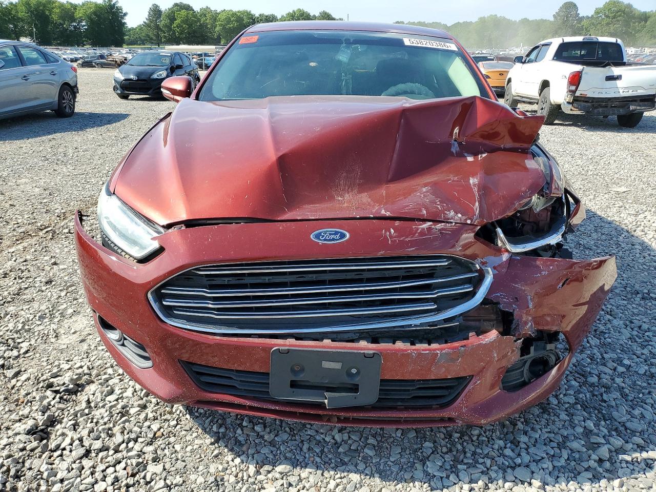 2014 Ford Fusion Красный vin: 3FA6P0HD6ER212427