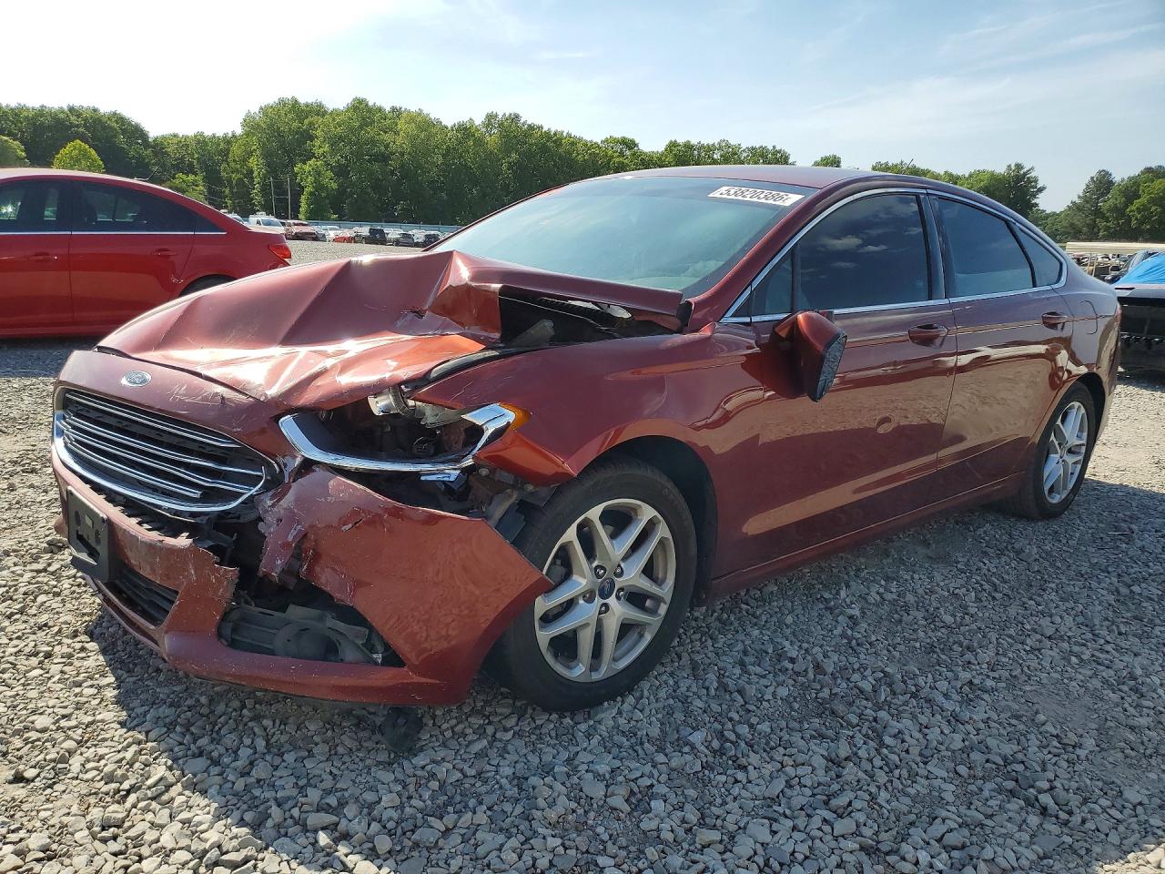2014 Ford Fusion Красный vin: 3FA6P0HD6ER212427