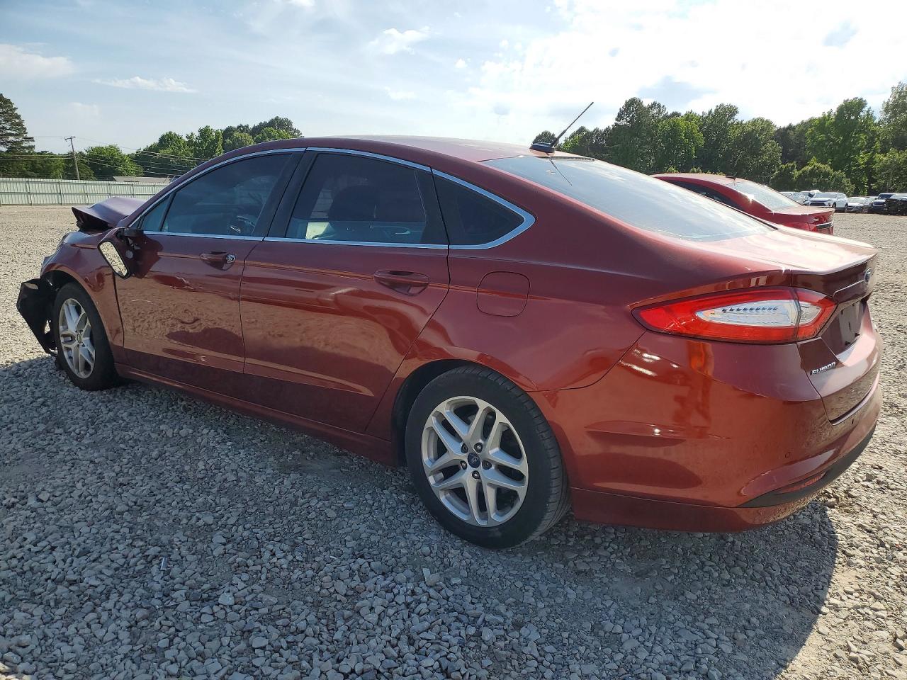 2014 Ford Fusion Красный vin: 3FA6P0HD6ER212427