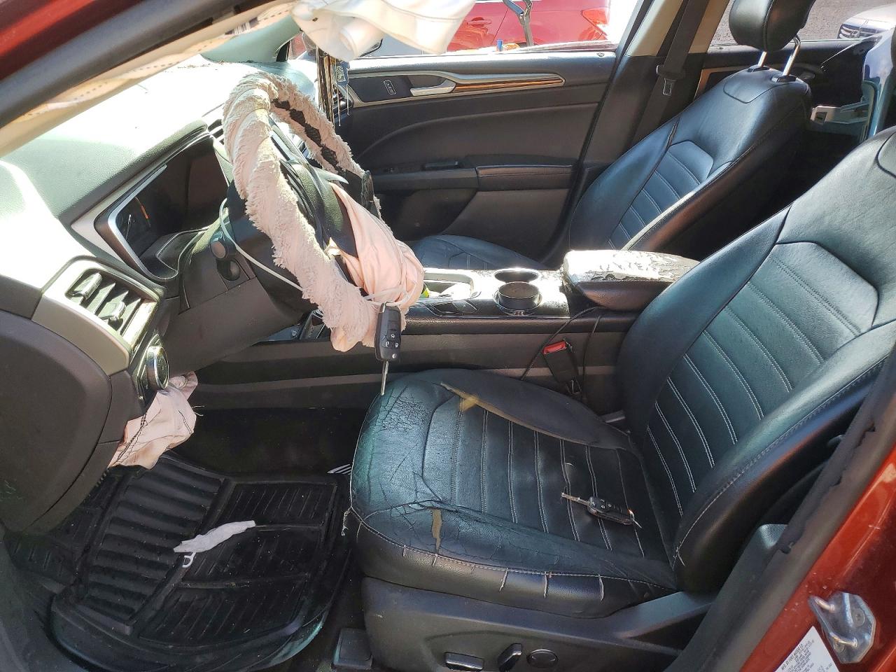 2014 Ford Fusion Красный vin: 3FA6P0HD6ER212427