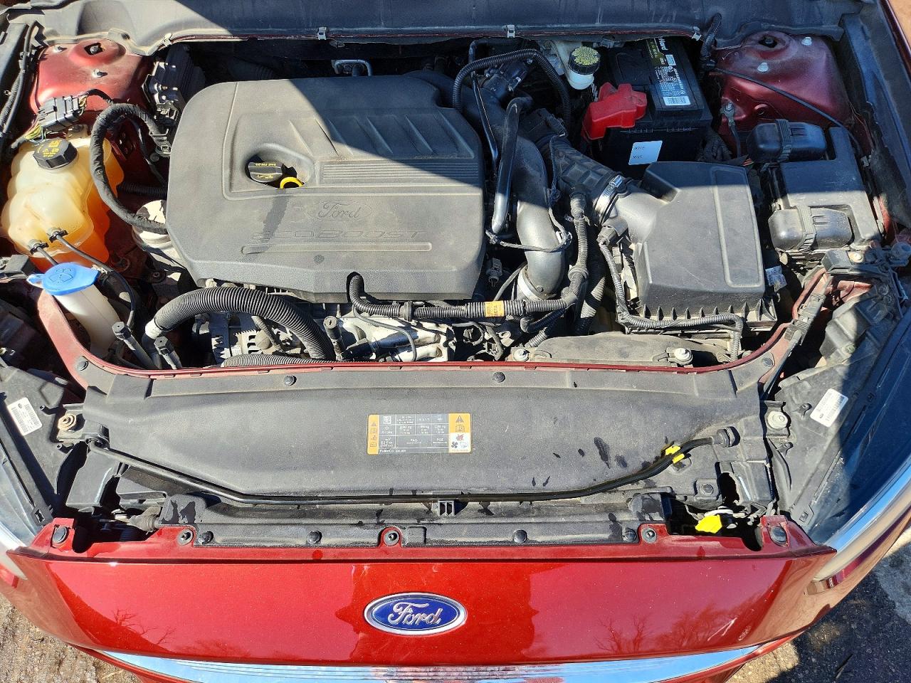 2014 Ford Fusion Se Red vin: 3FA6P0HD6ER214064