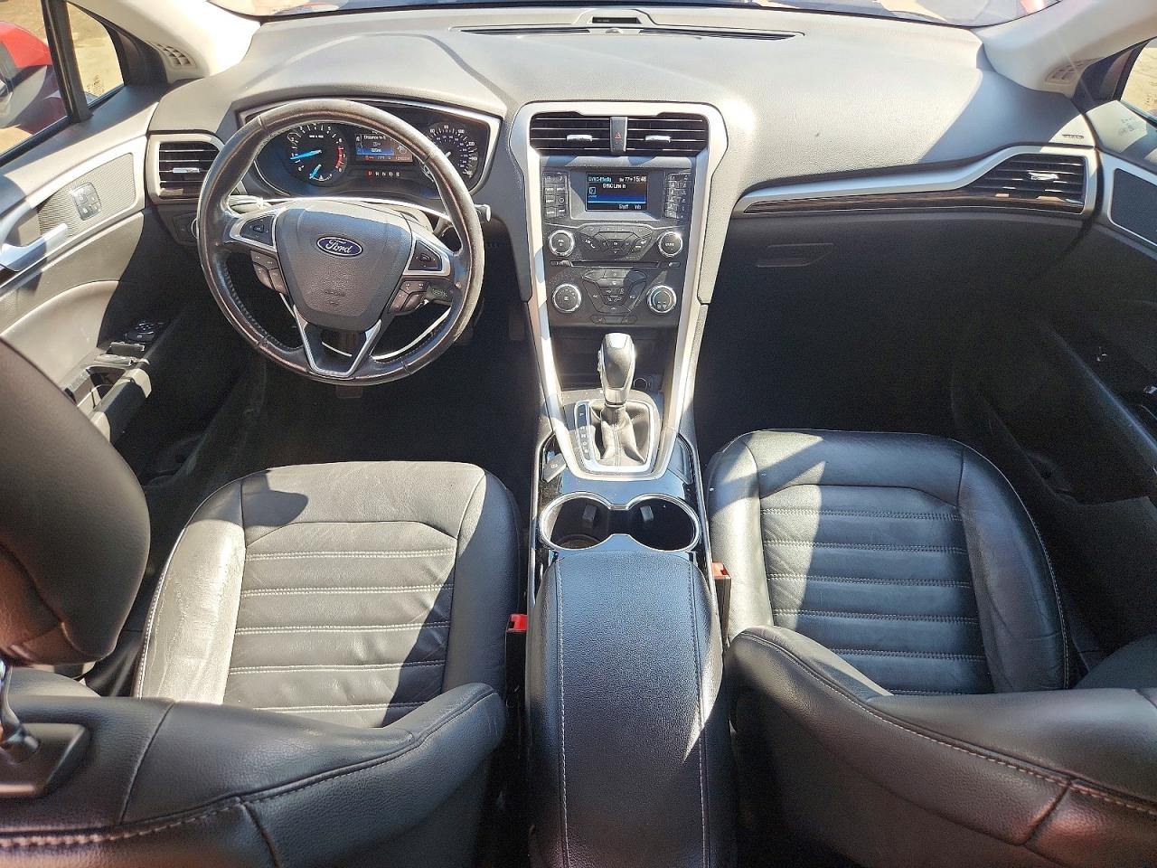 2014 Ford Fusion Se Red vin: 3FA6P0HD6ER214064