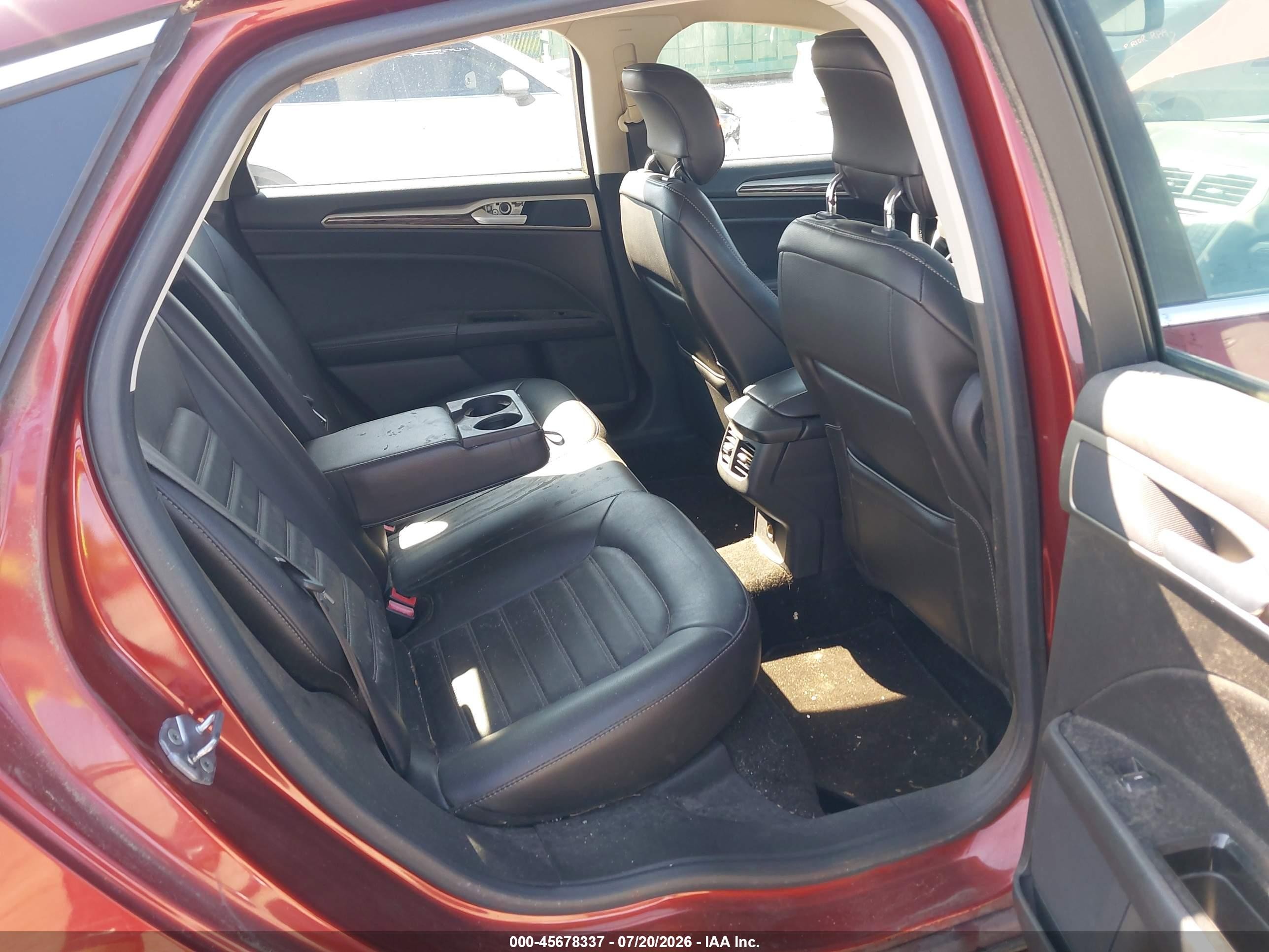 2014 Ford Fusion Se Бордовый vin: 3FA6P0HD6ER216736