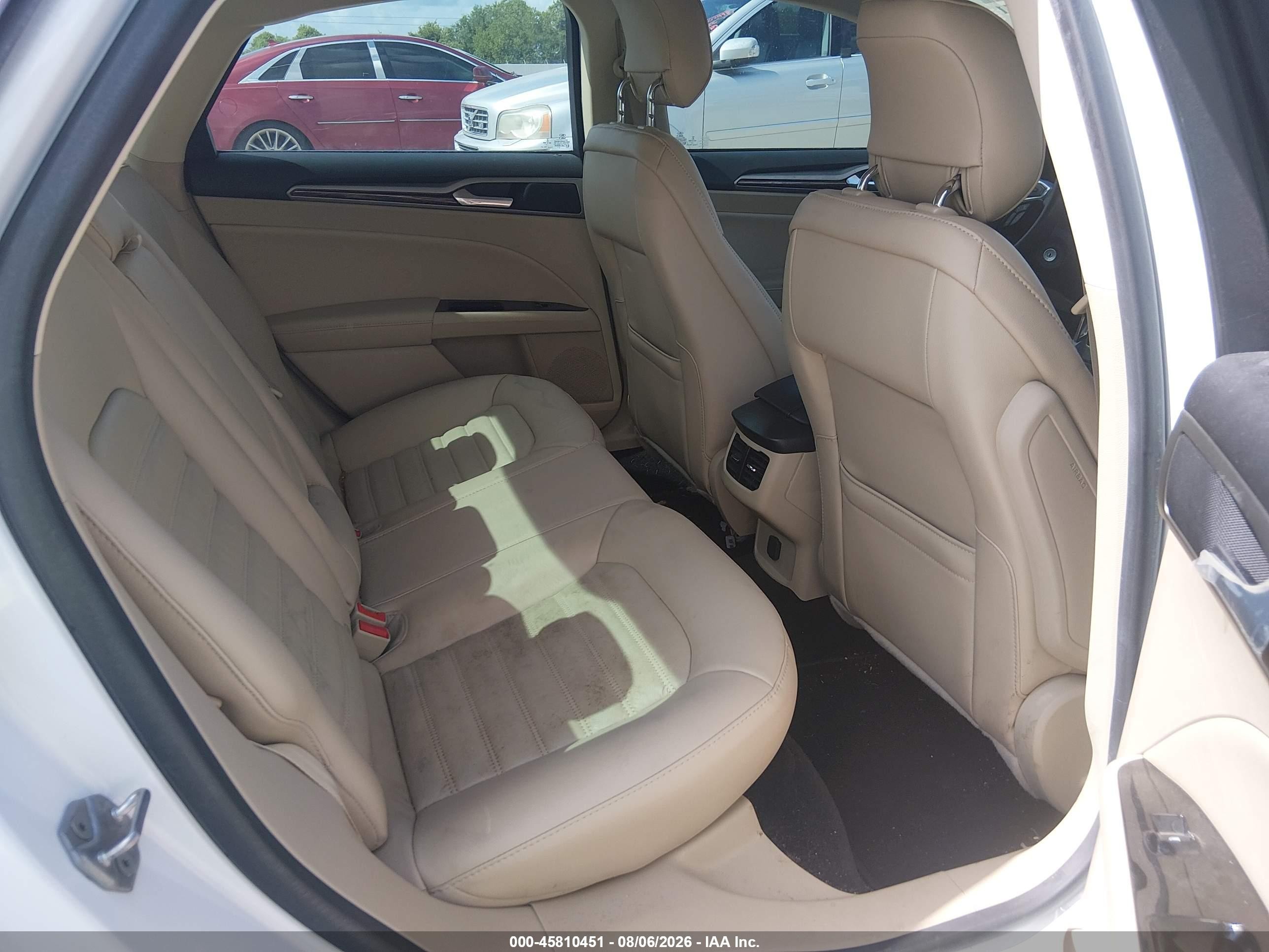 2014 Ford Fusion Se White vin: 3FA6P0HD6ER219247