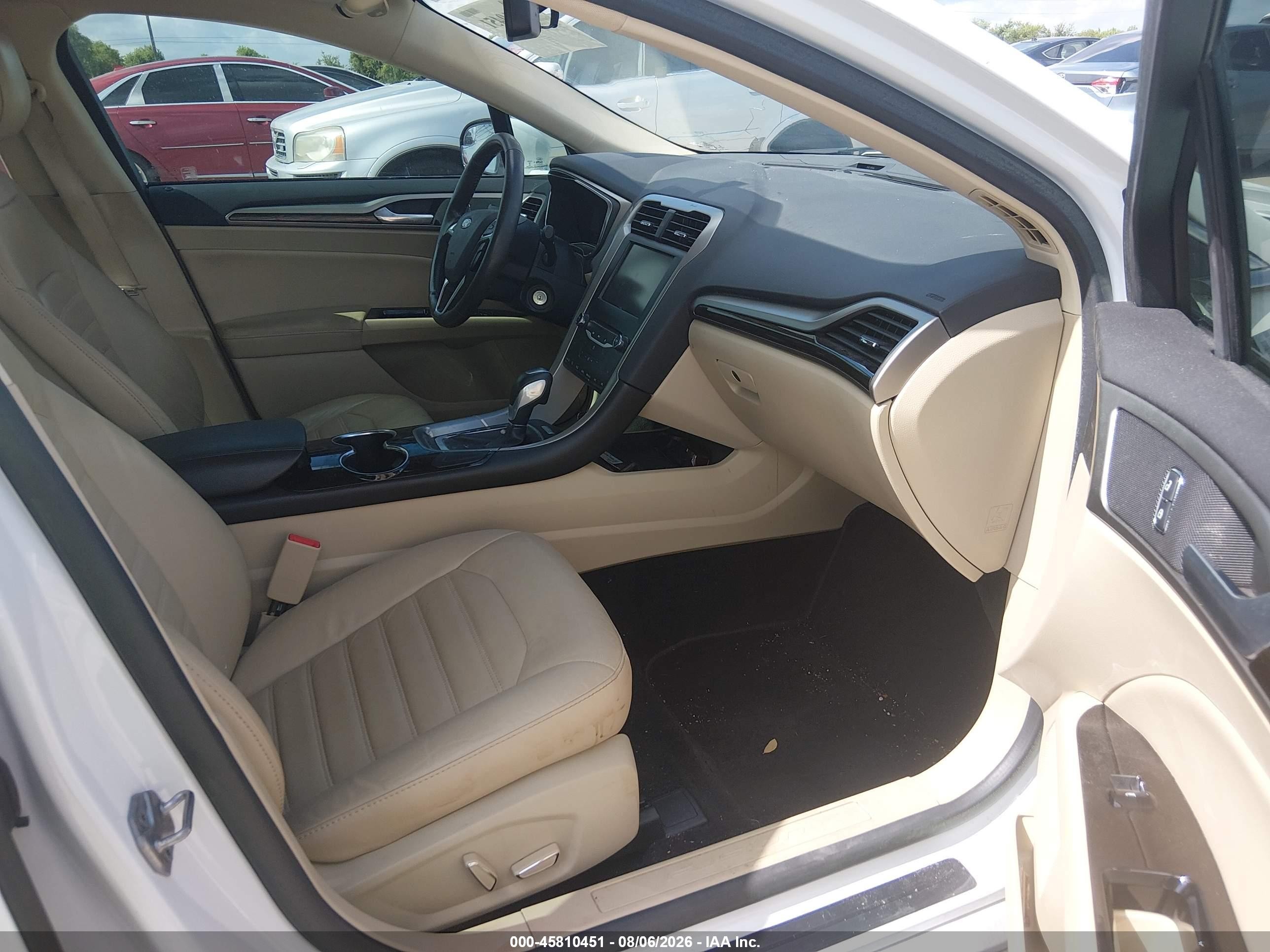 2014 Ford Fusion Se White vin: 3FA6P0HD6ER219247