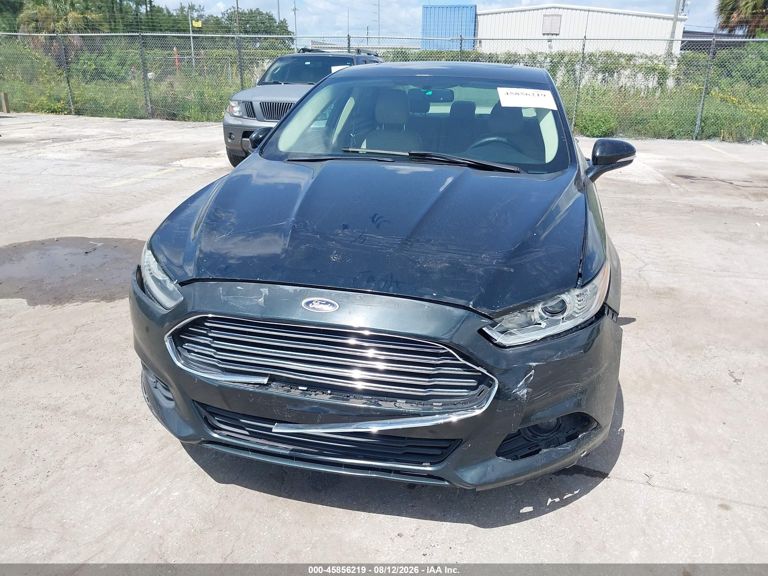 2014 Ford Fusion Se Green vin: 3FA6P0HD6ER224562