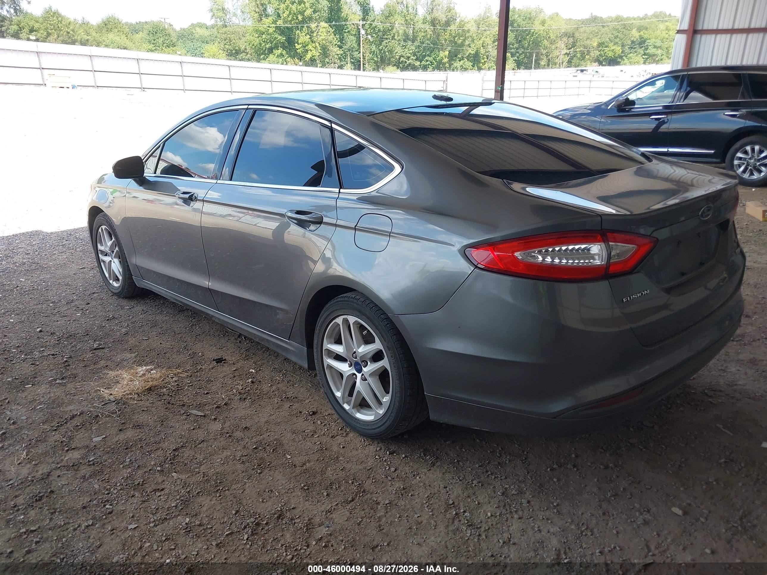 2014 Ford Fusion Se Silver vin: 3FA6P0HD6ER276905