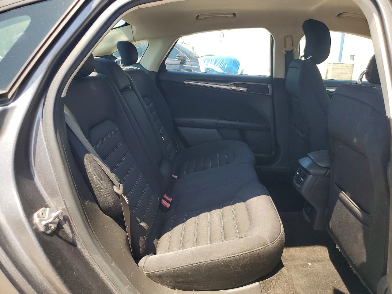 2014 Ford Fusion Se Gray vin: 3FA6P0HD6ER291856