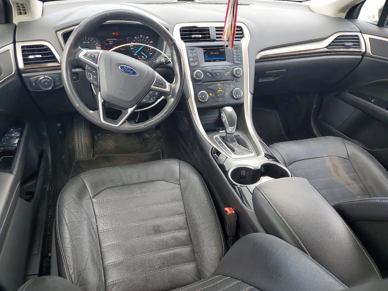 2014 Ford Fusion Se Черный vin: 3FA6P0HD6ER332065