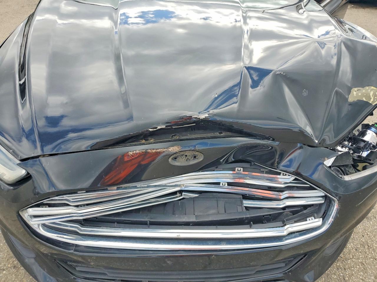 2014 Ford Fusion Se Черный vin: 3FA6P0HD6ER332065