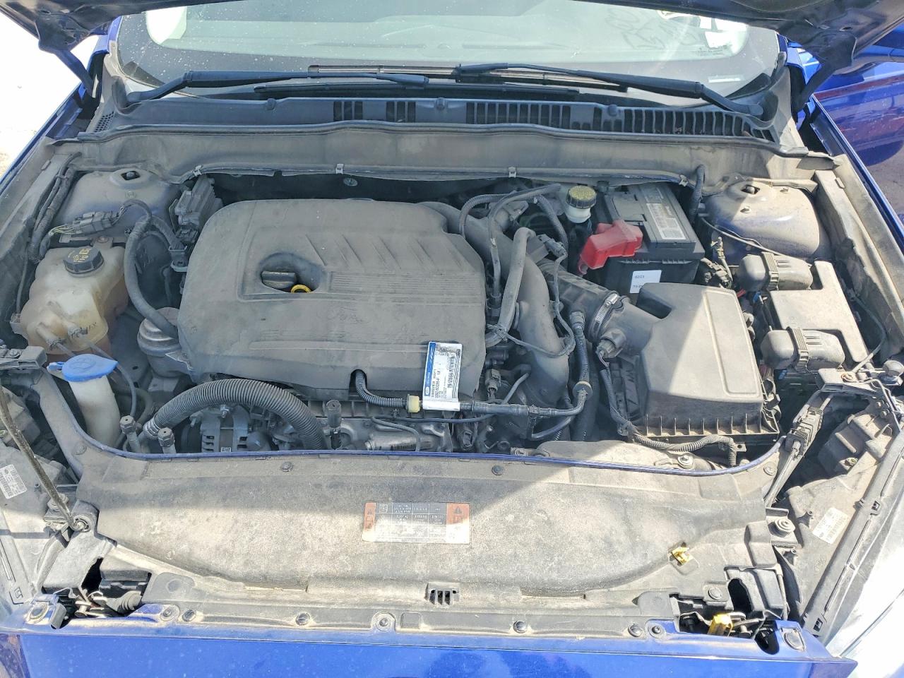 2014 Ford Fusion Se Blue vin: 3FA6P0HD6ER353465
