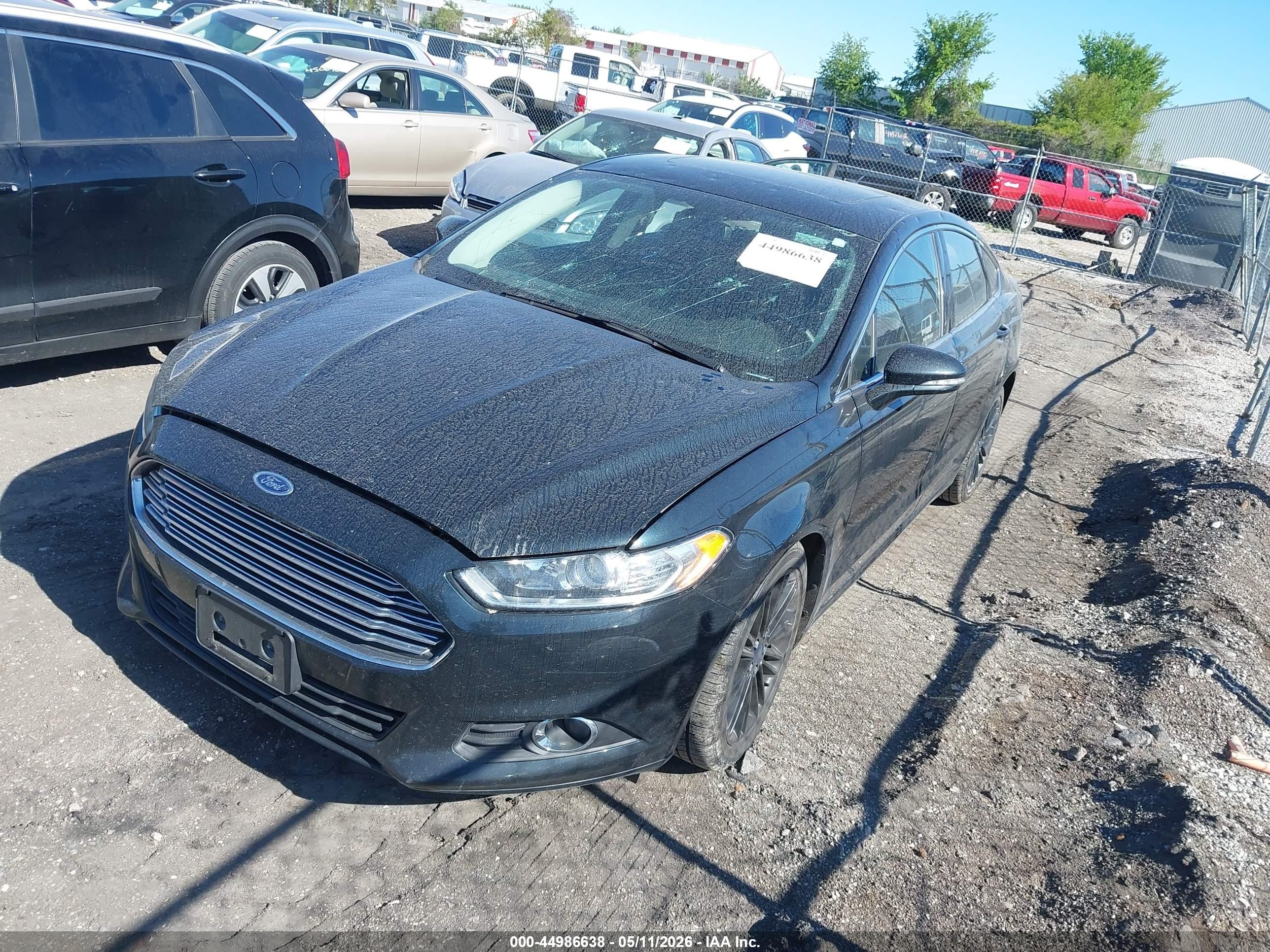 2014 Ford Fusion Se Black vin: 3FA6P0HD6ER396381