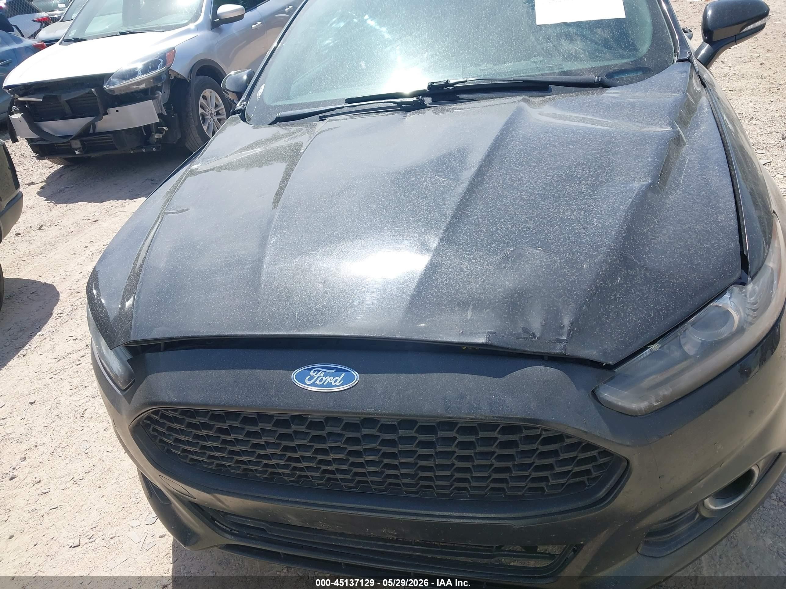 2015 Ford Fusion Se Black vin: 3FA6P0HD6FR105007