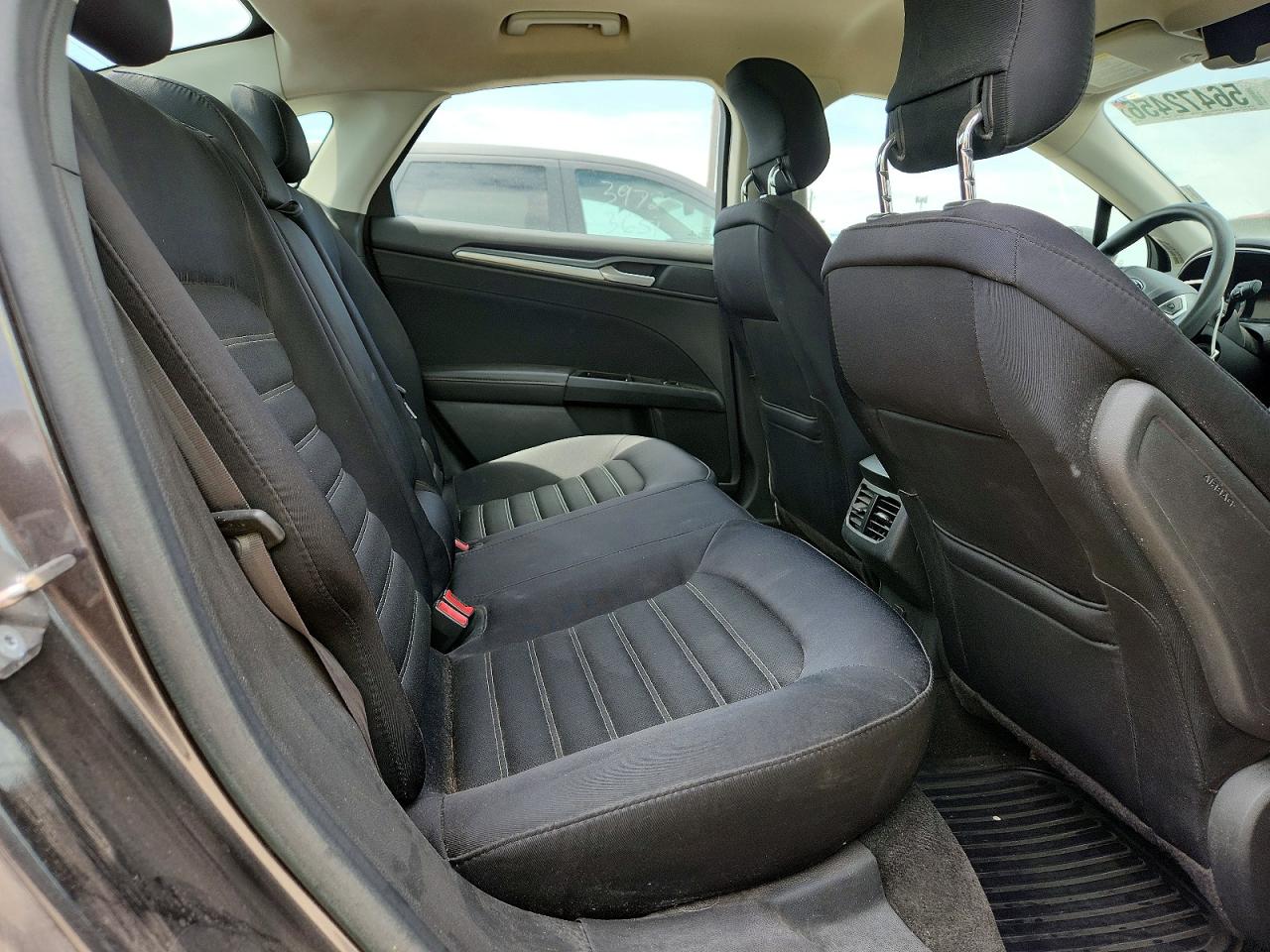 2015 Ford Fusion Se Black vin: 3FA6P0HD6FR128044